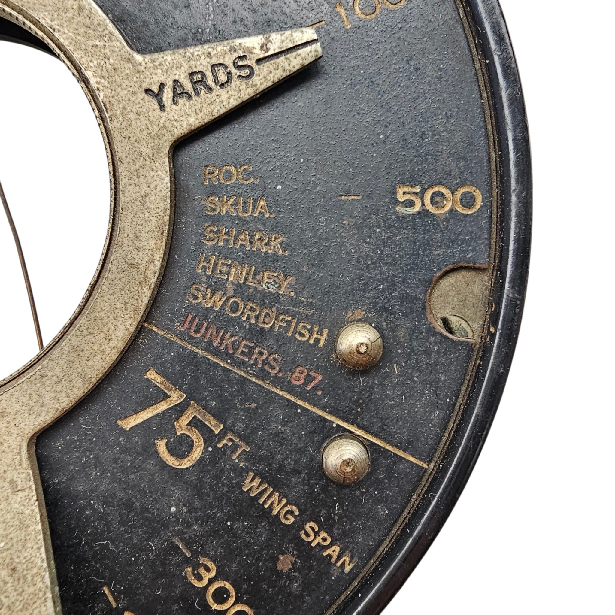 Original WWII US Navy Bureau of Ordnance Mark 1 Anti-Aircraft Range Indicator by Fidelity Engineering Co.