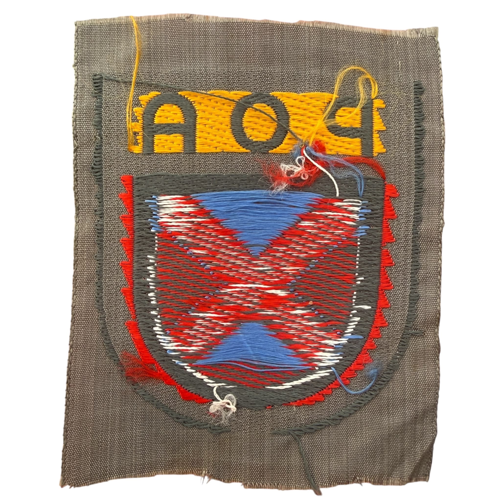 Original WWII German volunteer POA shield - Russian liberation army