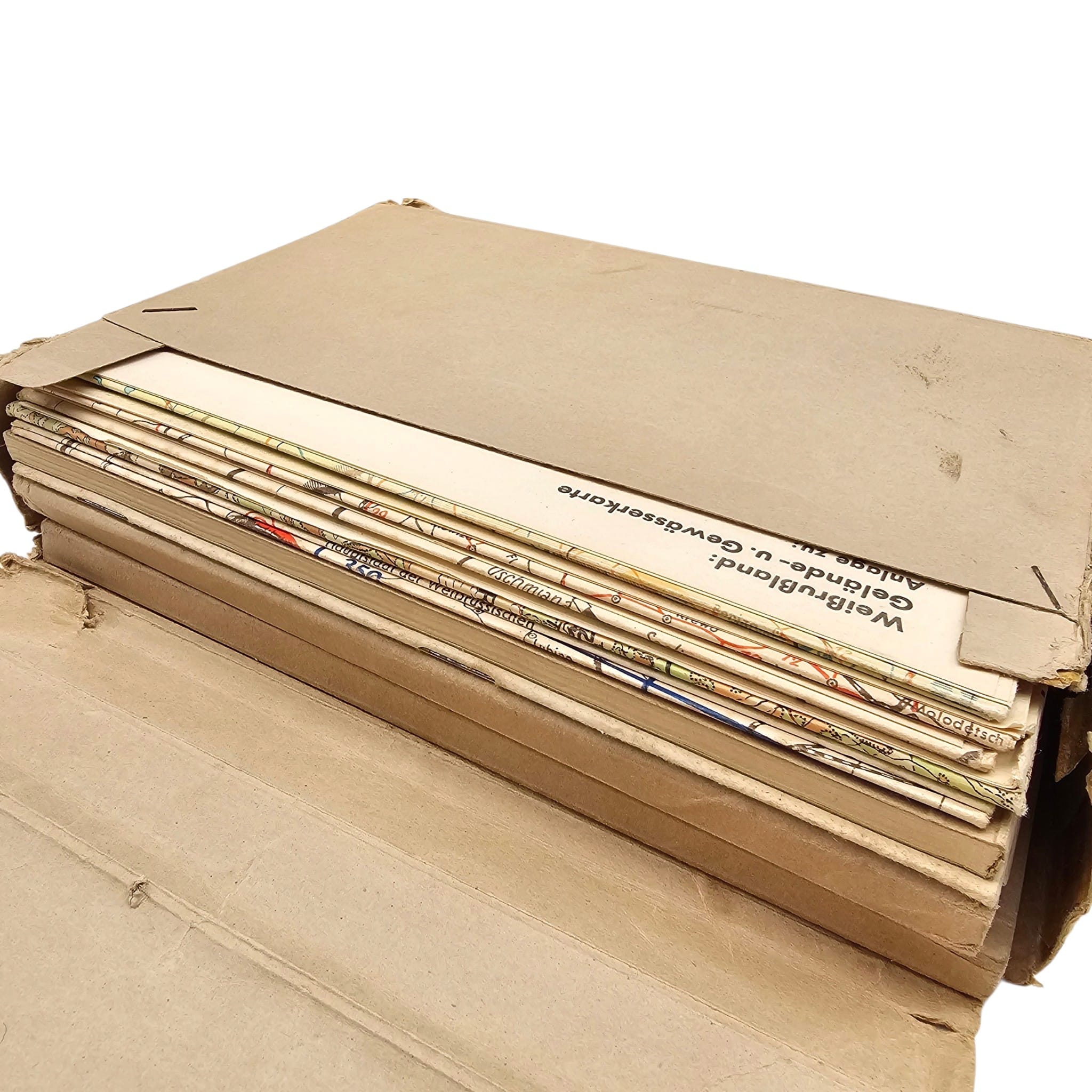 Original WWII German Wehrmacht Military Map Set Weißrußland 1941 – Operation Barbarossa - Afbeelding 8