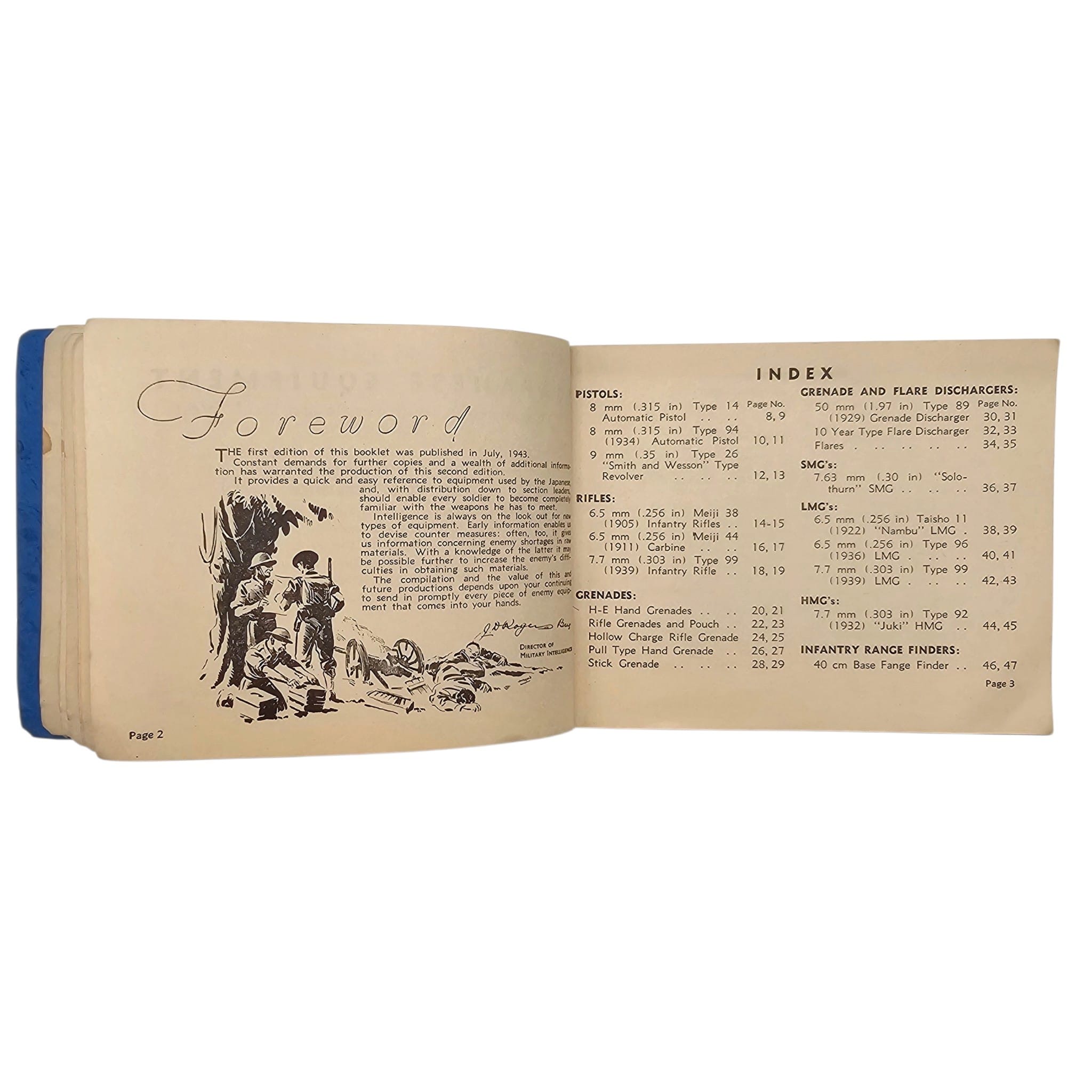 Original WWII Australian Military Forces General Staff Intelligence 'Japanese Equipment' Manual – May 1944 - Afbeelding 5