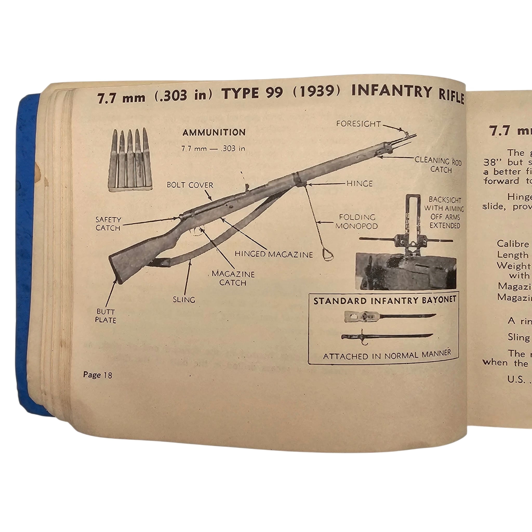 Original WWII Australian Military Forces General Staff Intelligence 'Japanese Equipment' Manual – May 1944 - Afbeelding 4