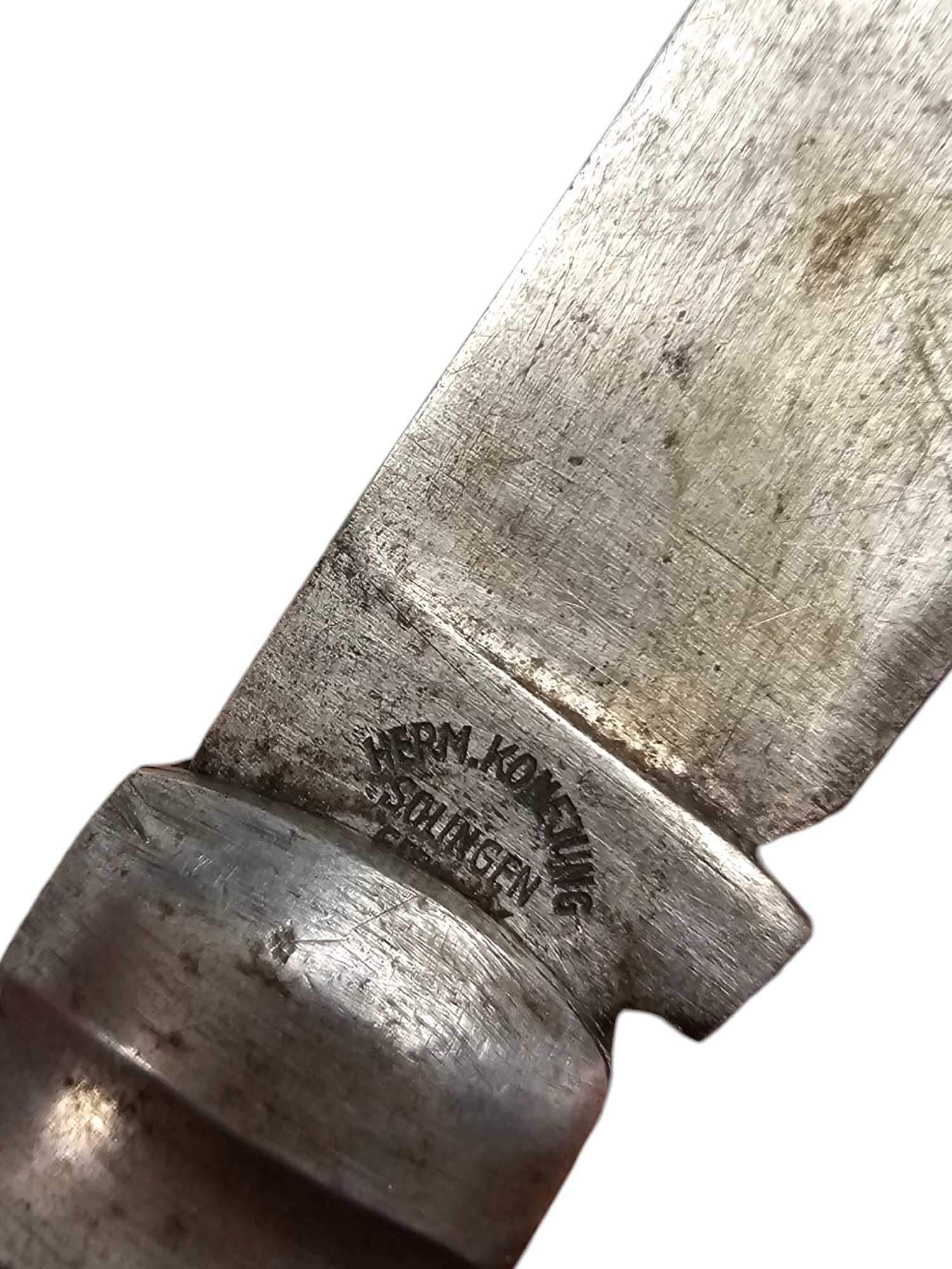Original WWII German Kriegsmarine Pocket Knife by Herm. Konejung Solingen