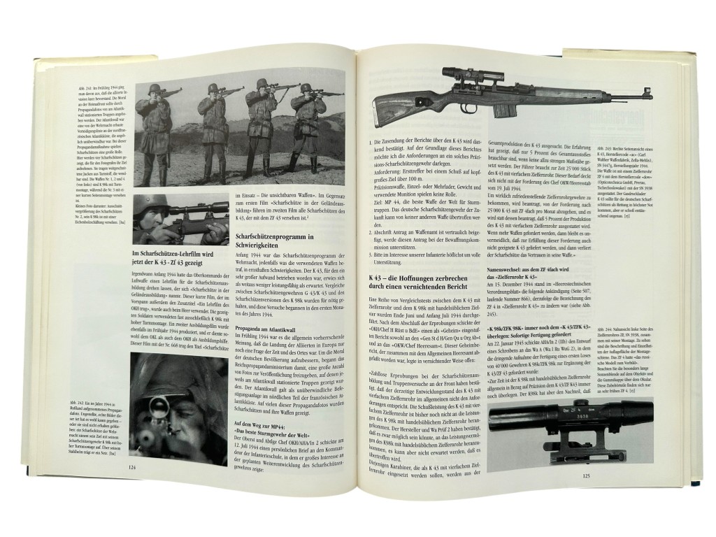 Richard D. Law K98k als Scharfschützenwaffe – German K98k Sniper Rifle Reference Book