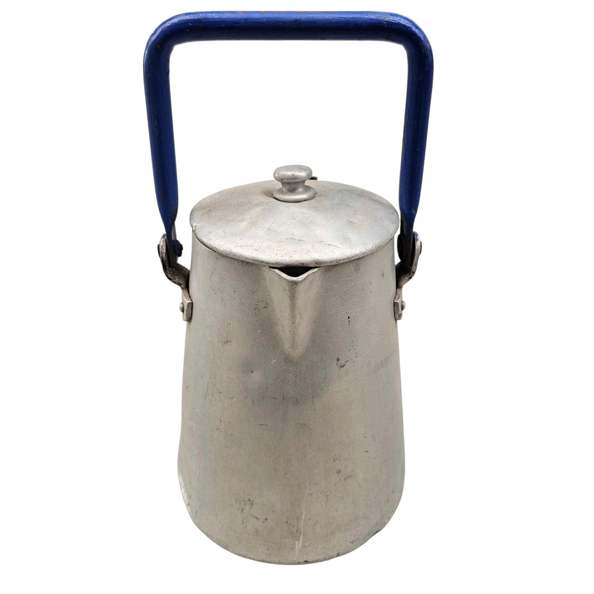 Original WWII German Luftwaffe Military Coffee Pot - Afbeelding 9