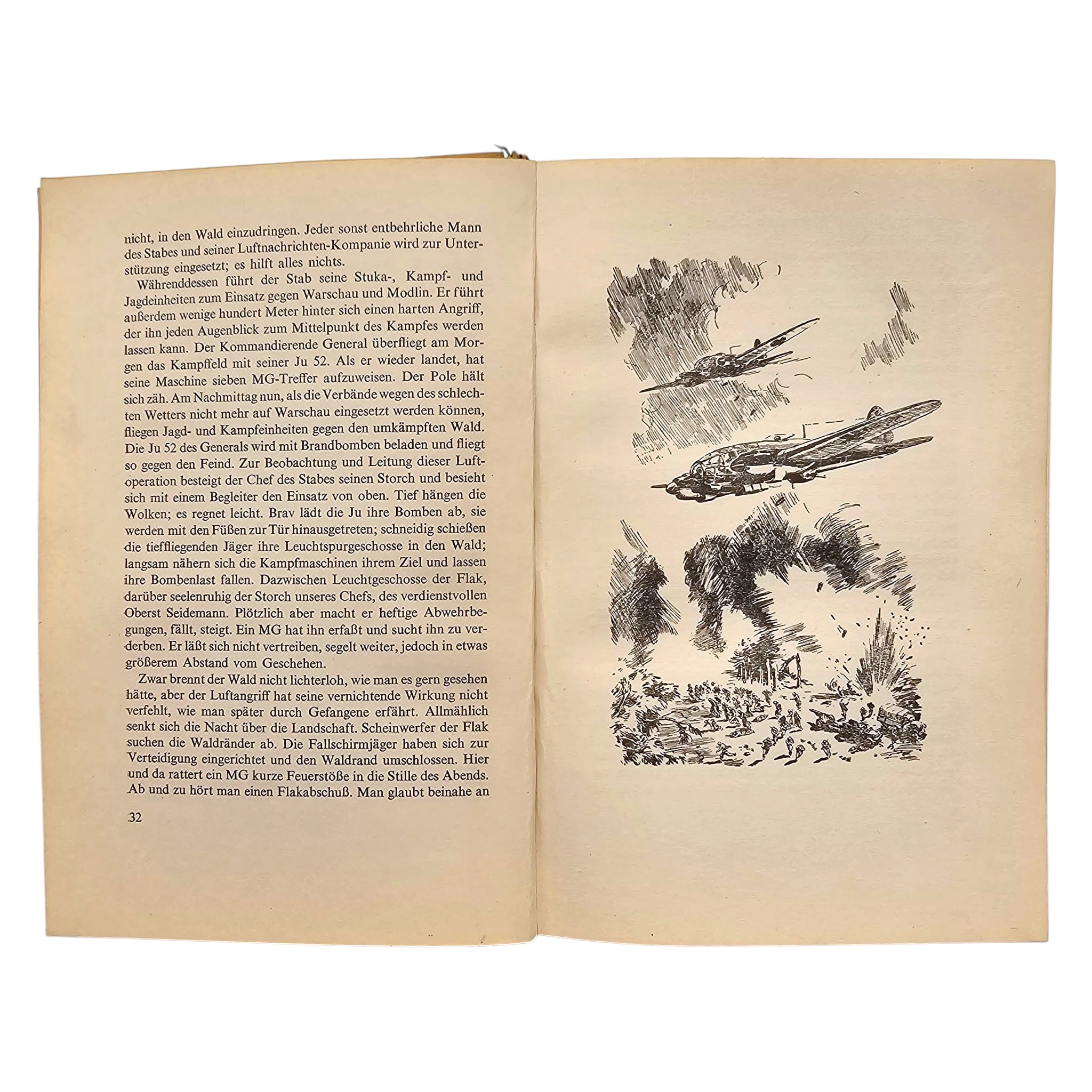 Original WWII German Luftwaffe Book 'Stukas! Erlebnis eines Fliegerkorps' 1940 - Afbeelding 6