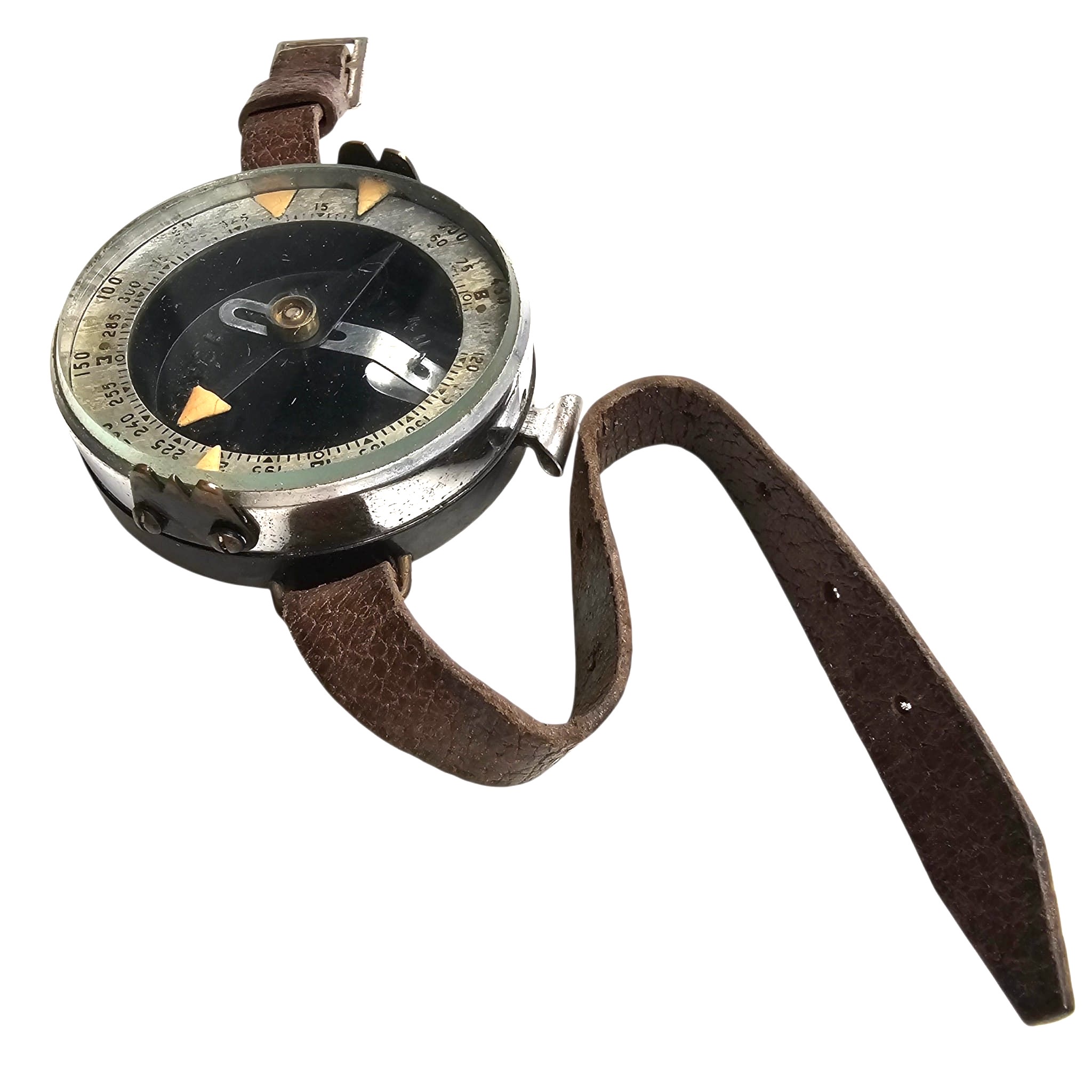 Original WWII Soviet Russian Red Army Wrist Compass 1940