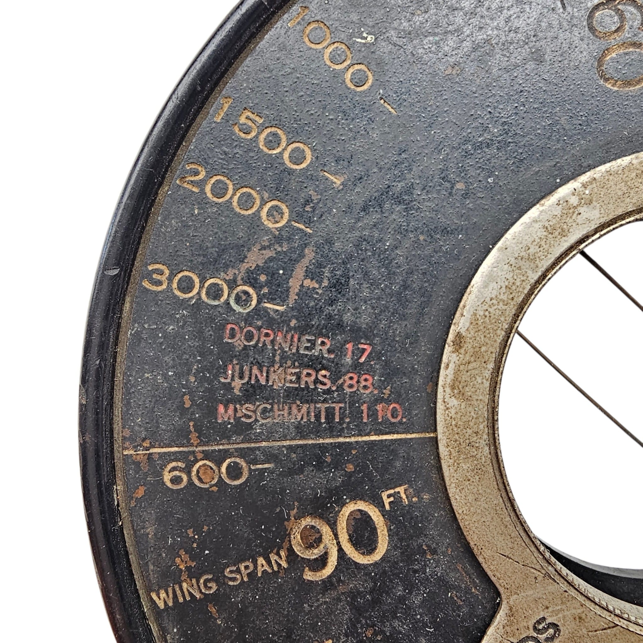 Original WWII US Navy Bureau of Ordnance Mark 1 Anti-Aircraft Range Indicator by Fidelity Engineering Co.