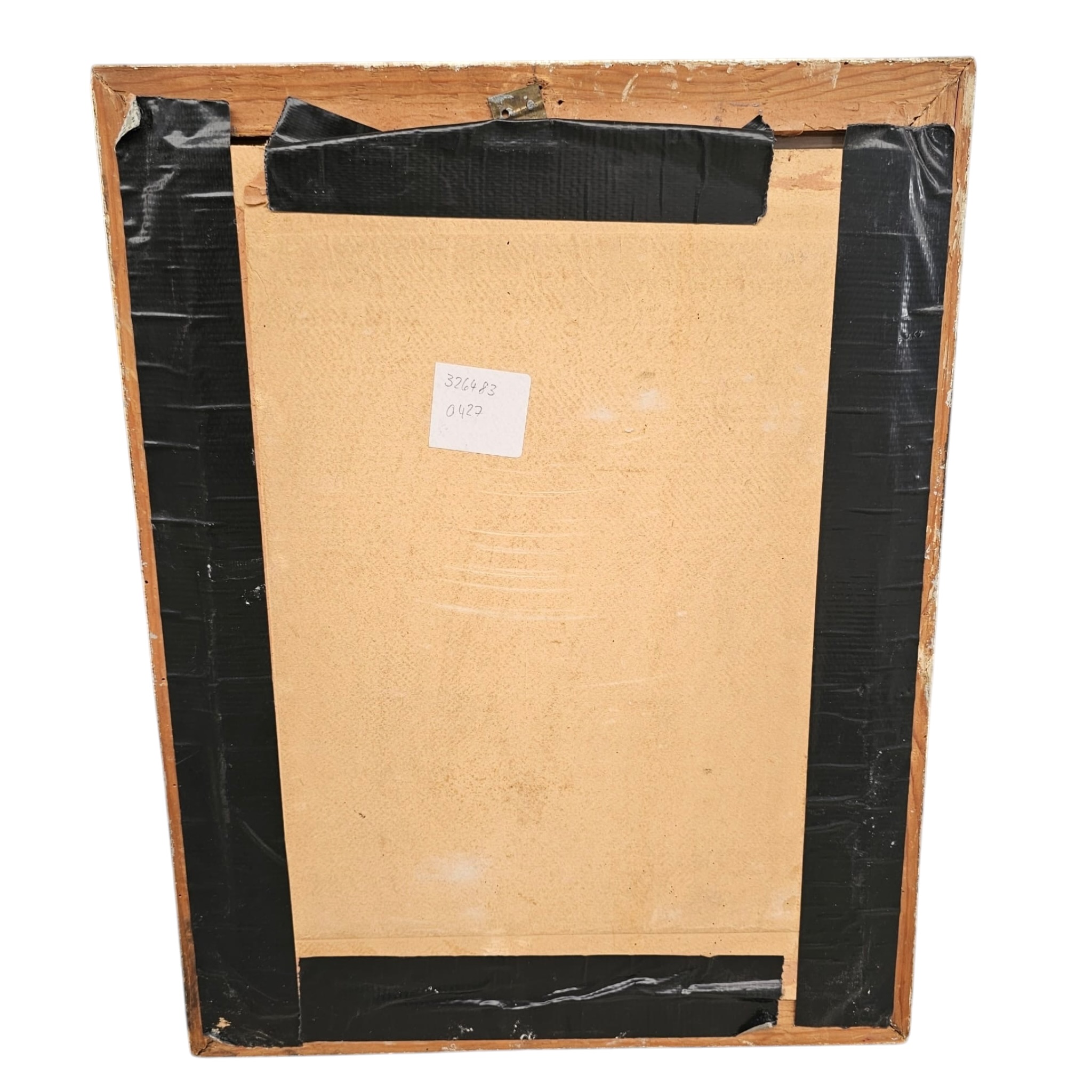 Original WWII German Wehrmacht Heer Soldier Portrait in Period Frame - Afbeelding 3