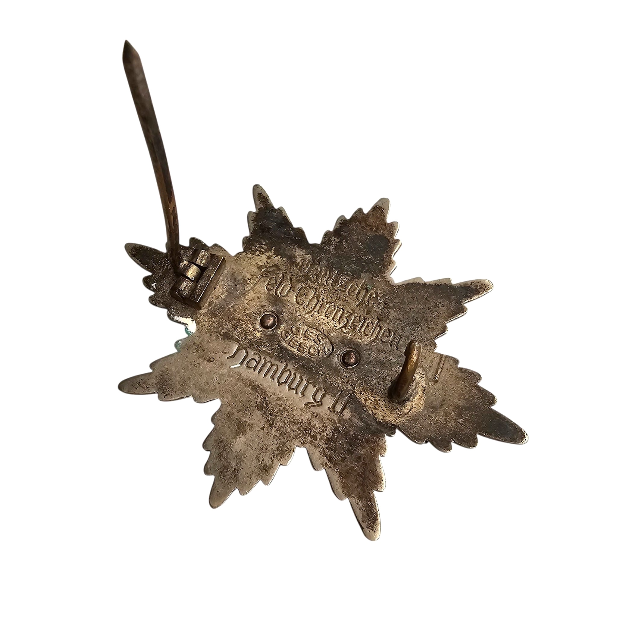 Original WWI German Deutsches Feld-Ehrenzeichen Hamburg Veteran's Badge