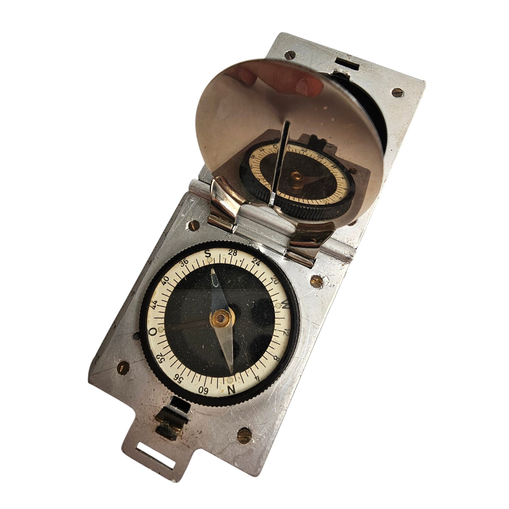 Original WWII German Marschkompass DRP Military Marching Compass