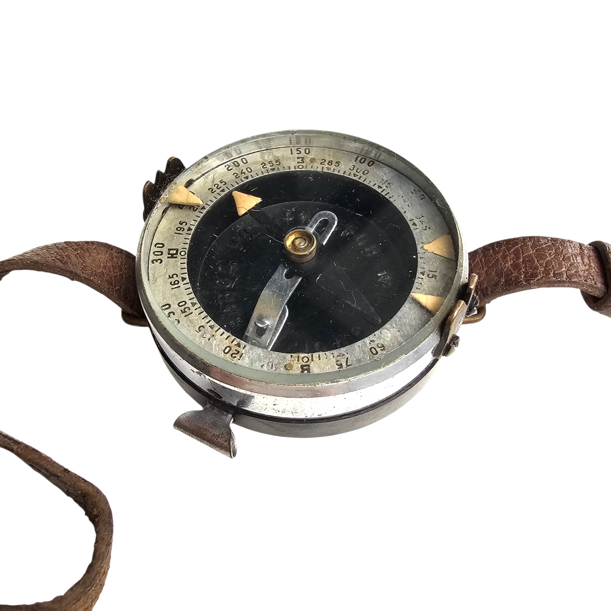 Original WWII Soviet Russian Red Army Wrist Compass 1940