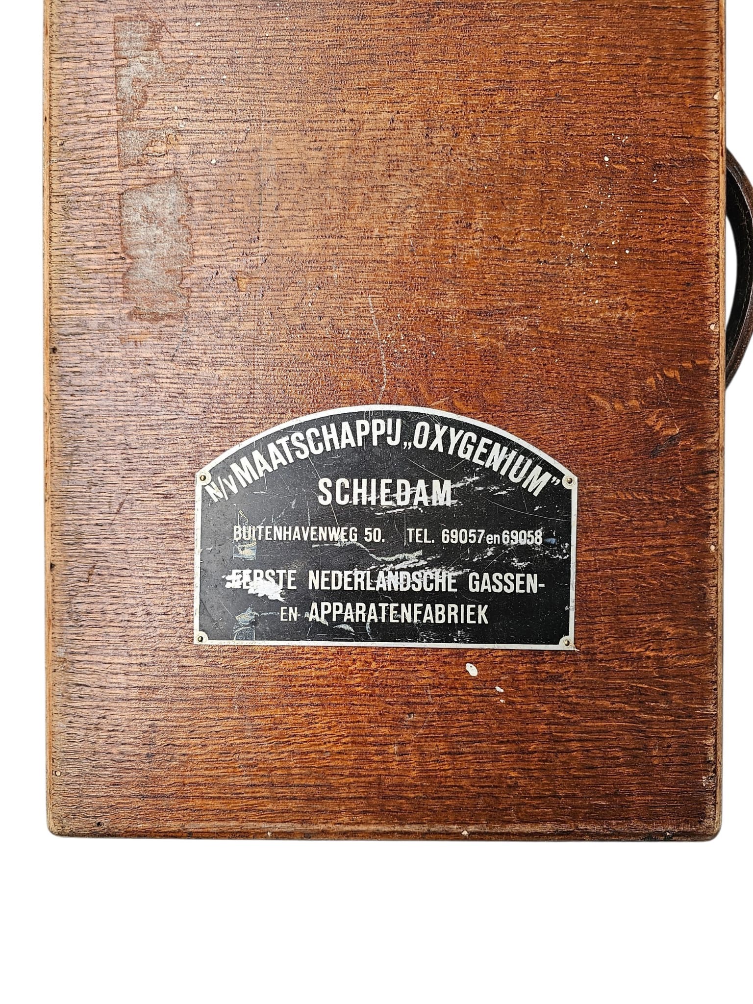 Original WWII Dutch Dräger Pulmotor Oxygen Resuscitation Apparatus Oxygenium Schiedam 1943 - Afbeelding 2