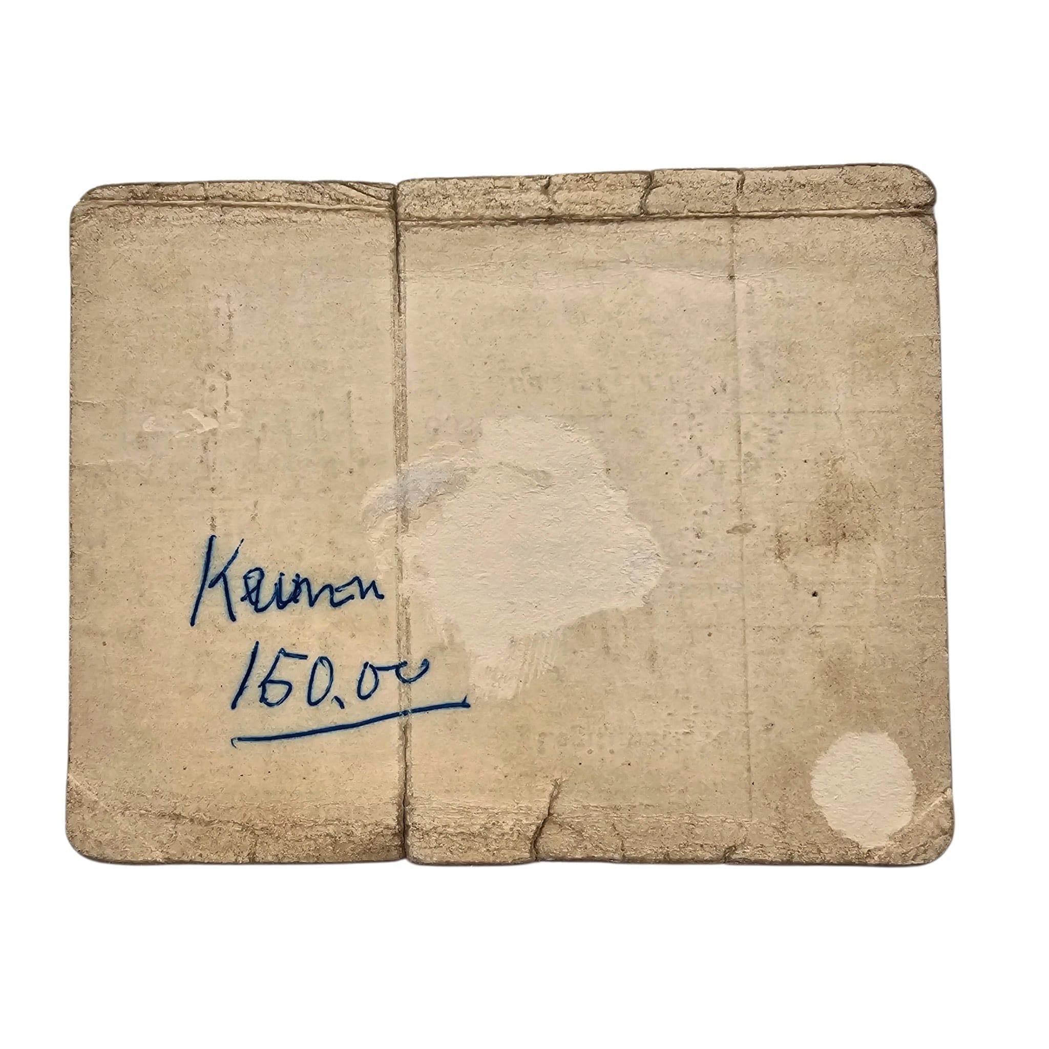 Original WWII Dutch Air Raid Protection Service Renkum Identification Document – Oosterbeek - Afbeelding 2