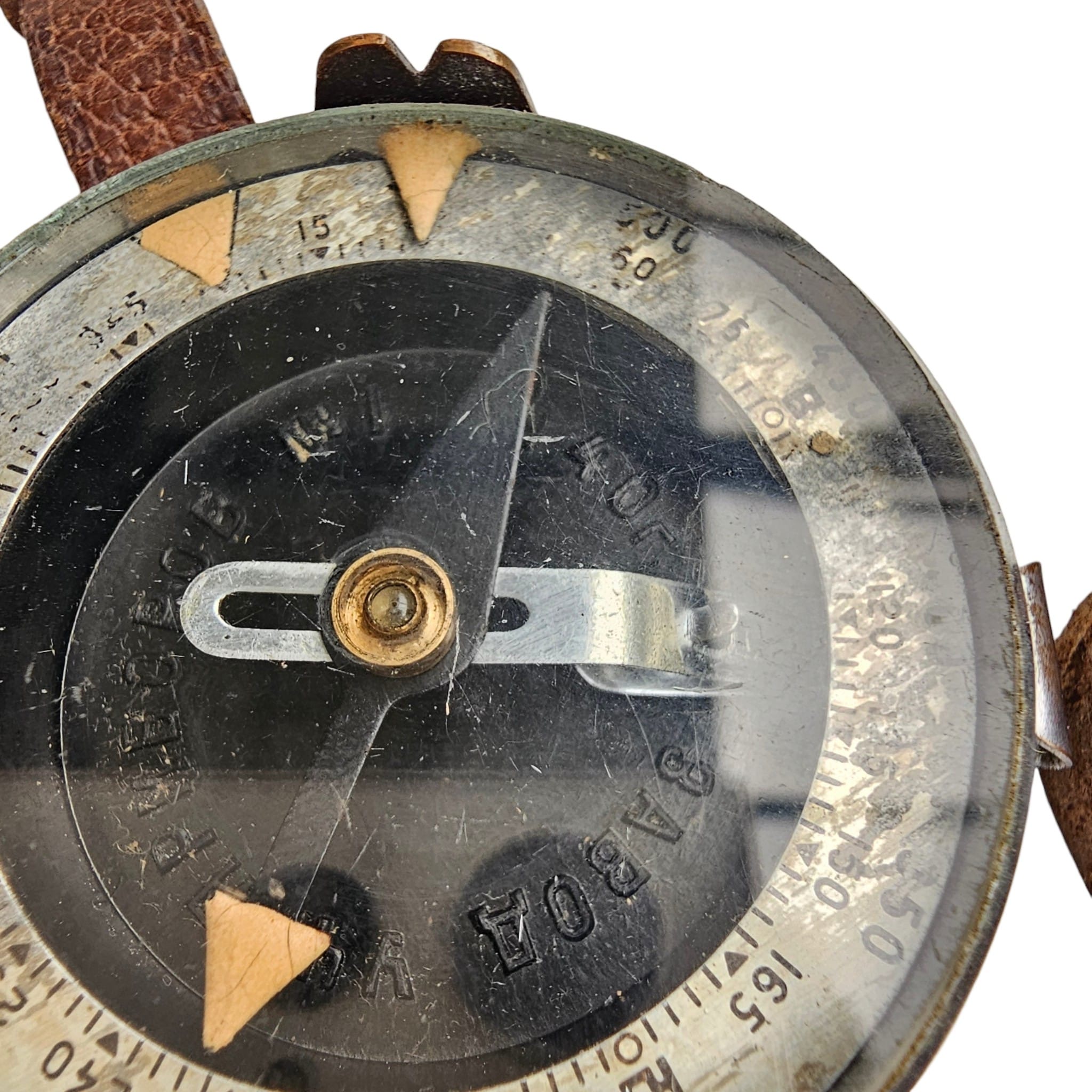 Original WWII Soviet Russian Red Army Wrist Compass 1940