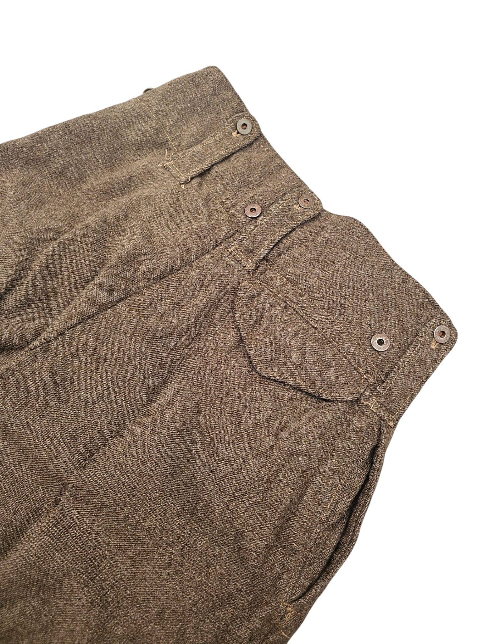 Original WWII Canadian Battle Dress Trousers – June 1945 Dated - Afbeelding 11