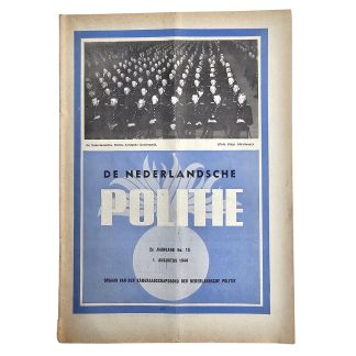 Original WWII Dutch Police Magazine 'De Nederlandsche Politie' 1 August 1944
