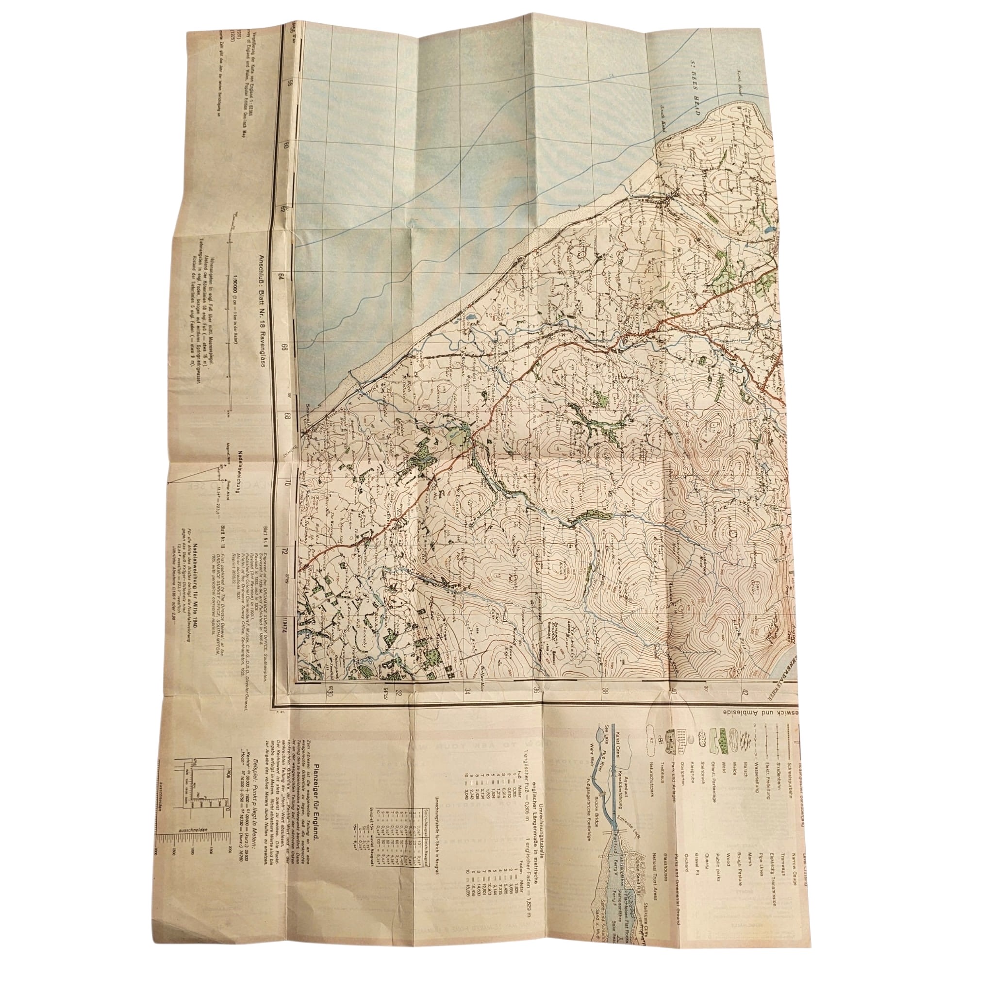 Original January 1945 WWII American Red Cross Map of Paris – US Servicemen Guide & Paris Métro