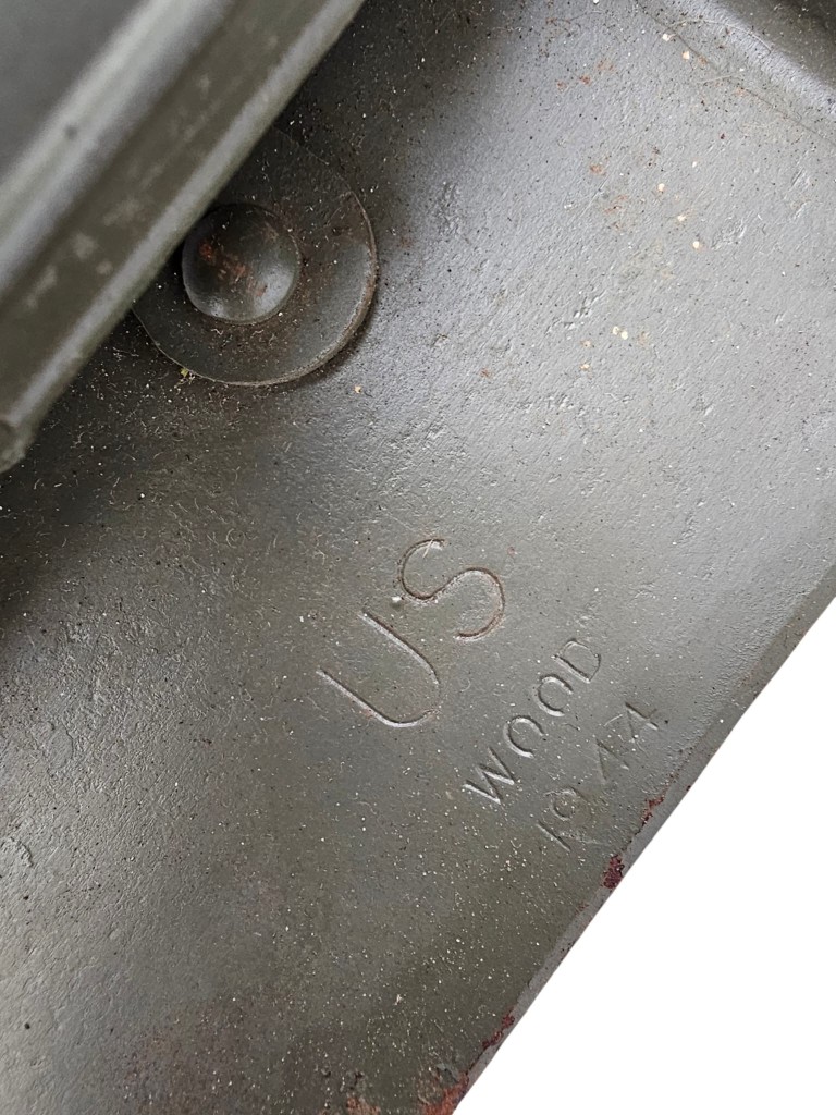 Original WWII US Army M-1943 shovel with Carrier 1944/1945 - Image 6