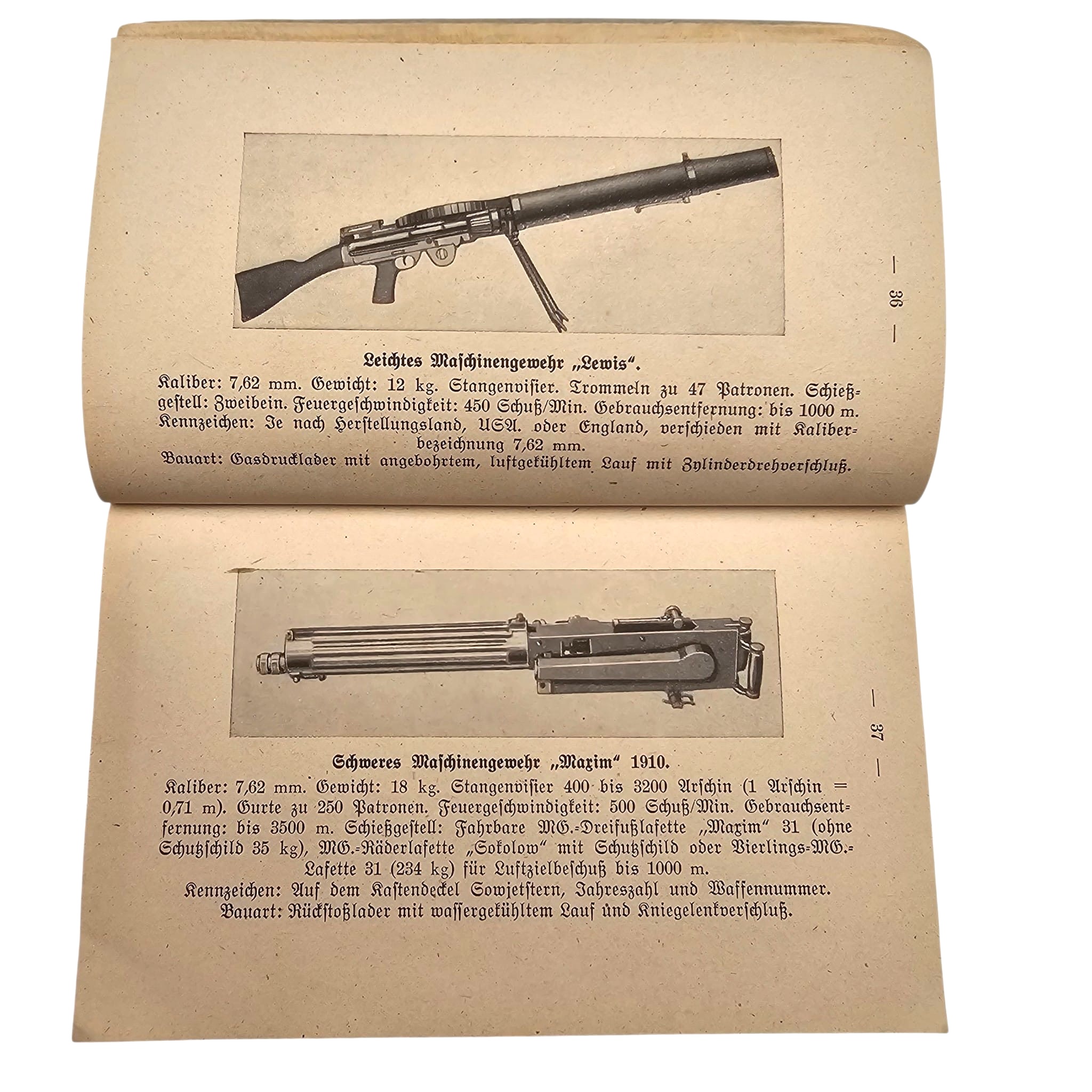 Original WWII German Wehrmacht Taschenbuch Russisches Heer Field Manual – 15 April 1943 - Afbeelding 6