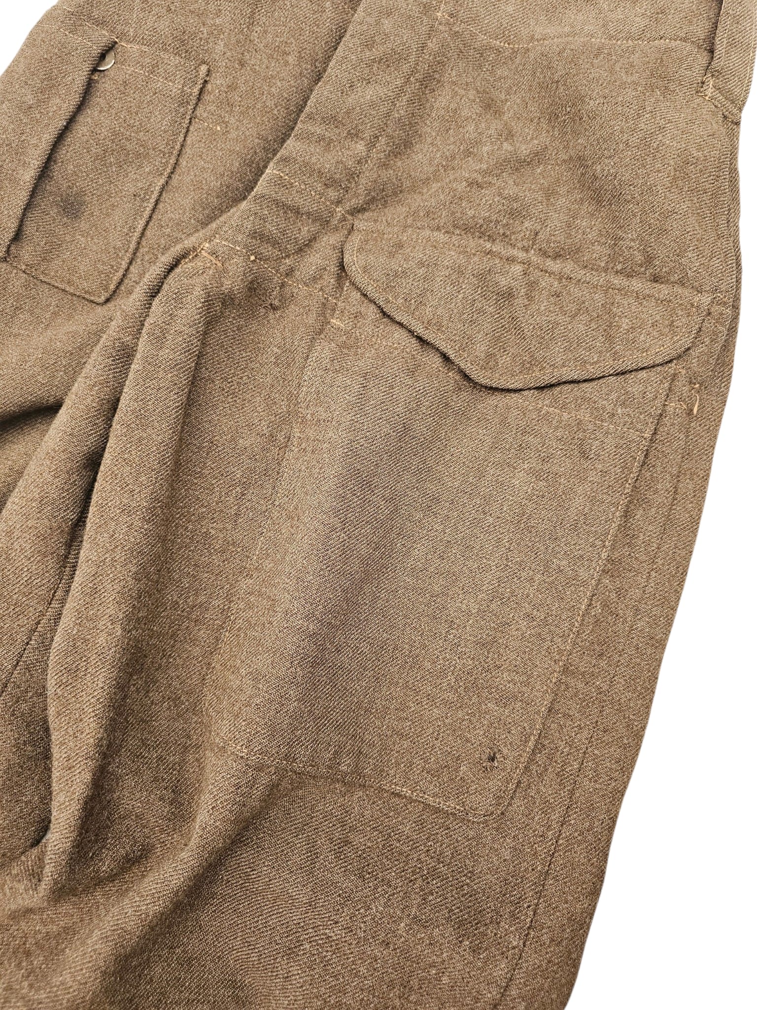 Original WWII Canadian Battle Dress Trousers – June 1945 Dated - Afbeelding 14