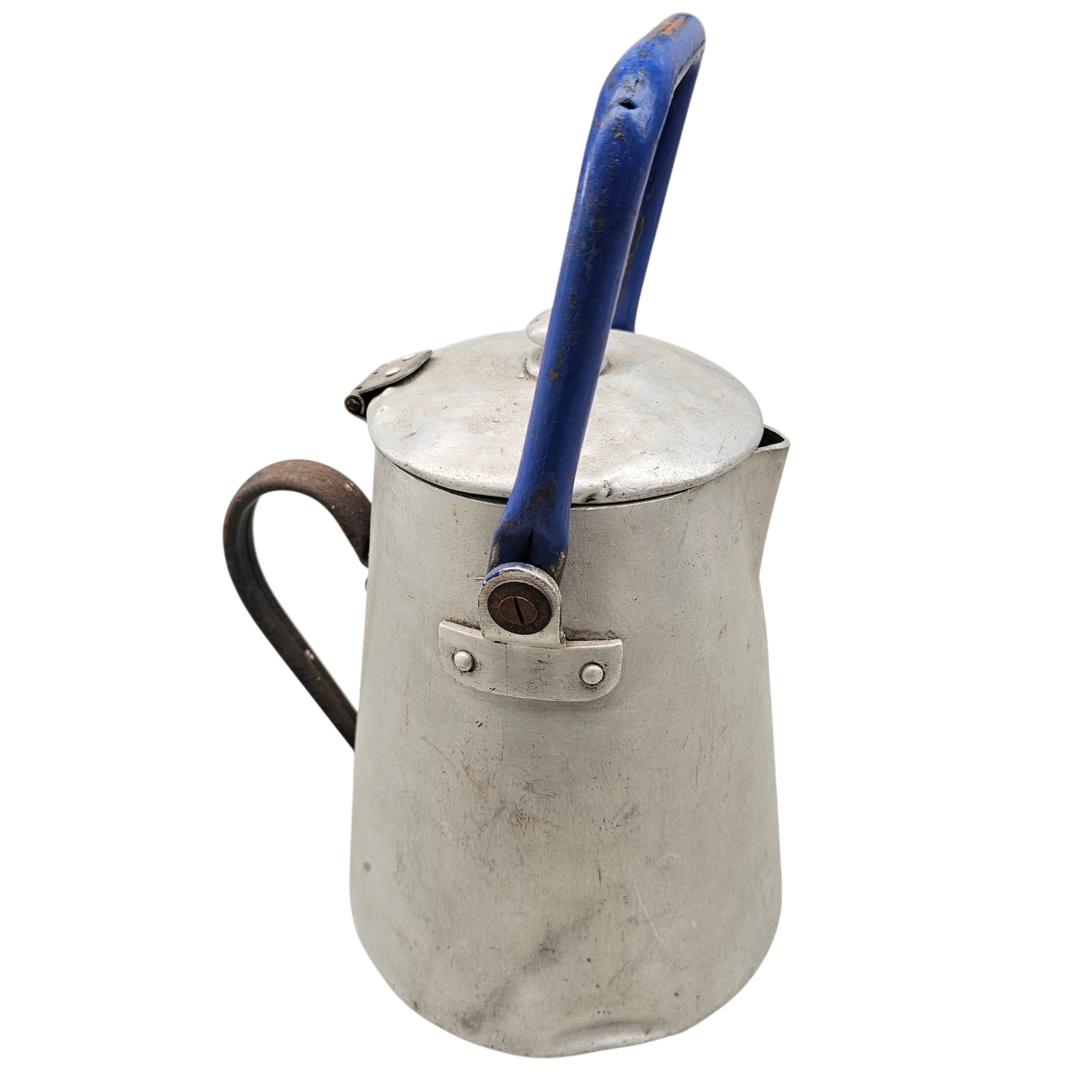 Original WWII German Luftwaffe Military Coffee Pot - Afbeelding 10