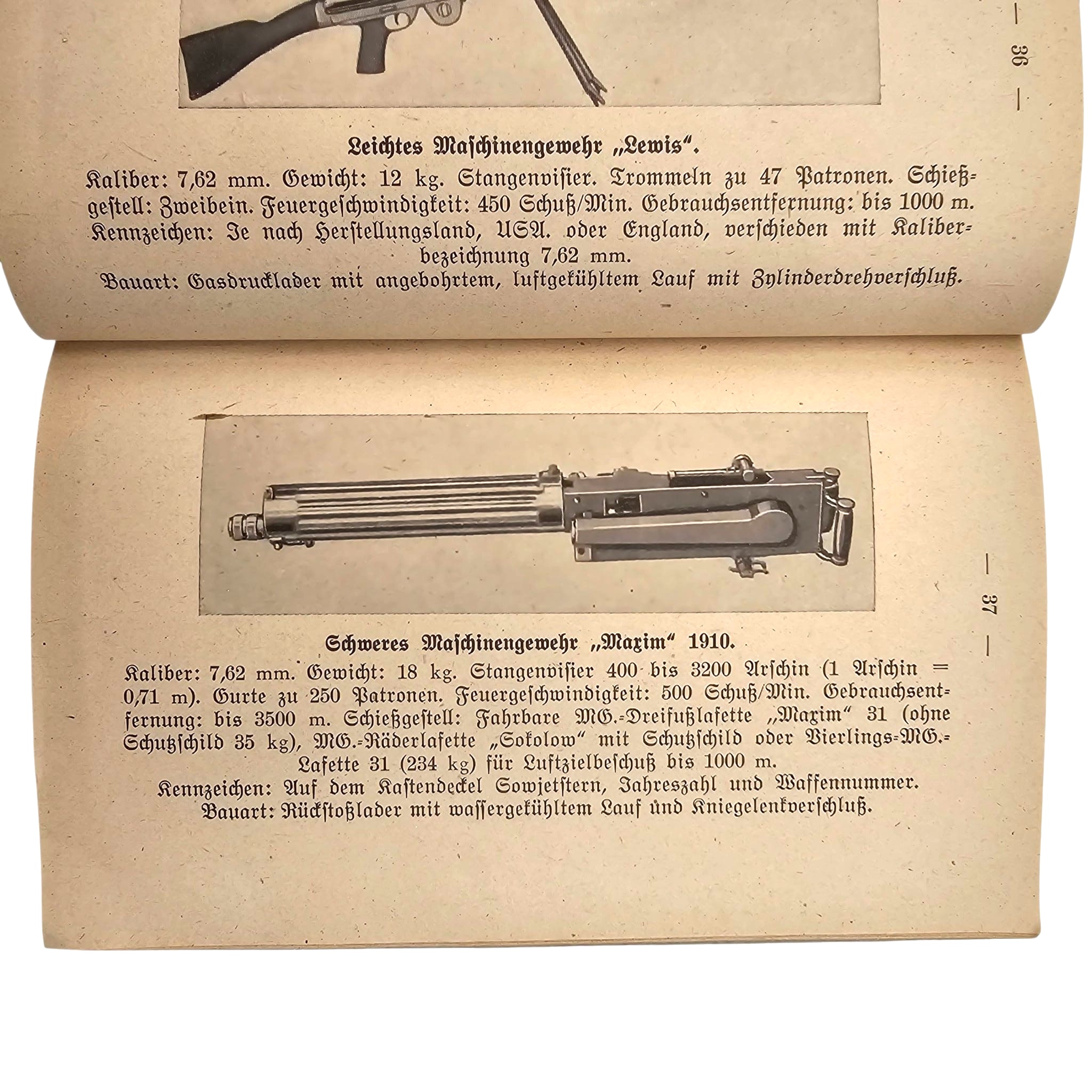 Original WWII German Wehrmacht Taschenbuch Russisches Heer Field Manual – 15 April 1943 - Afbeelding 4