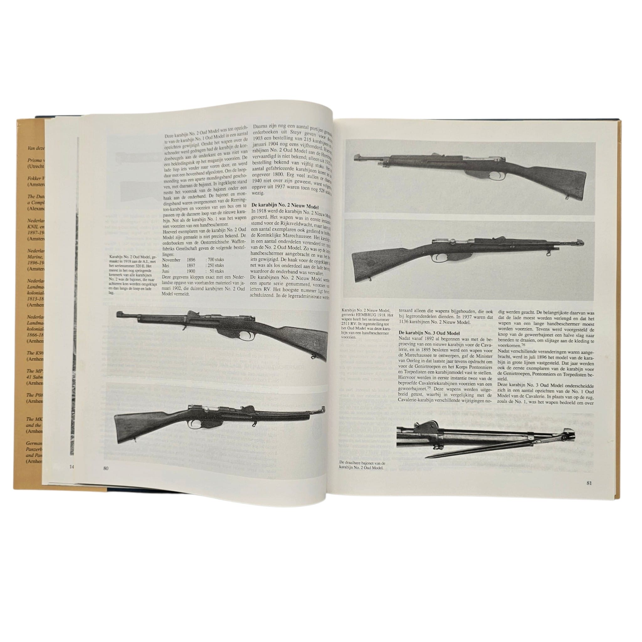 Reference Book Dutch Firearms 1895–1940 – Landmacht en Luchtvaartafdeling – De Vries & Martens - Afbeelding 2