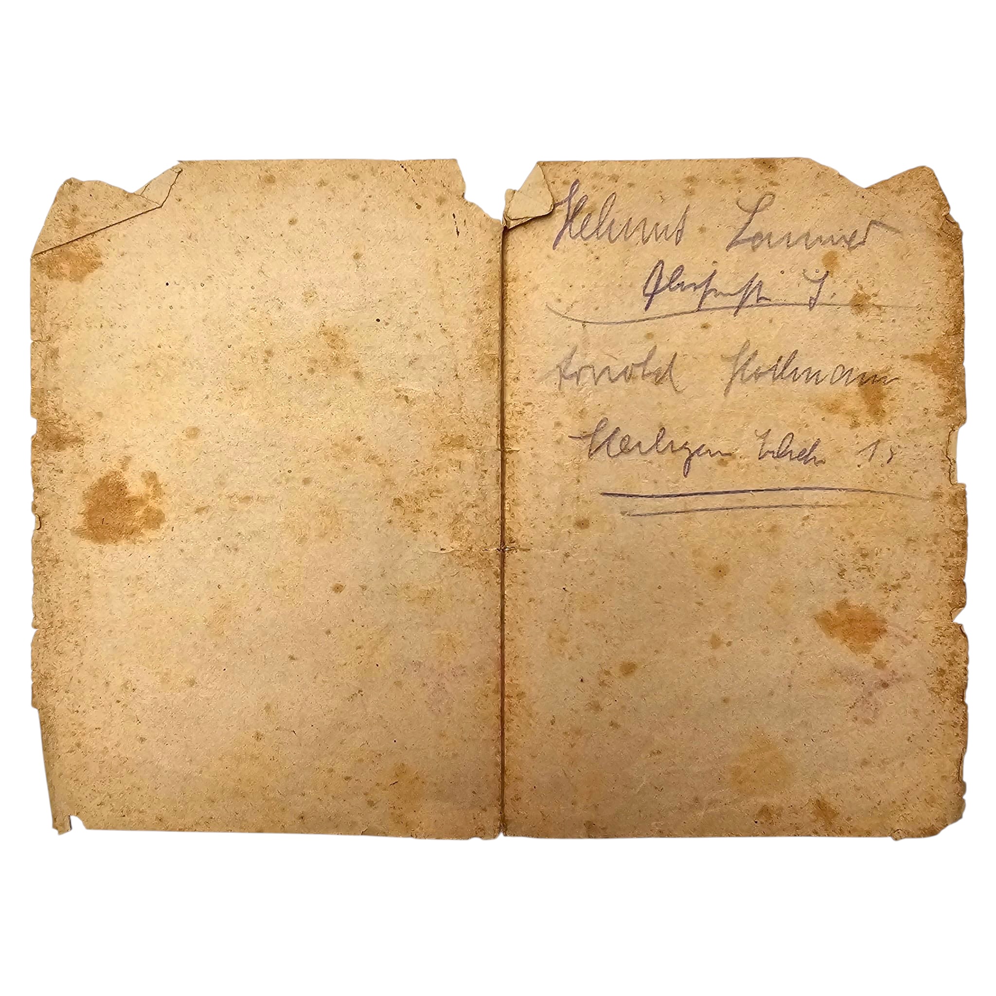 Original WWII German Kriegsmarine Blum Family Grouping – May 1945 ID Card & POW Documents - Afbeelding 6