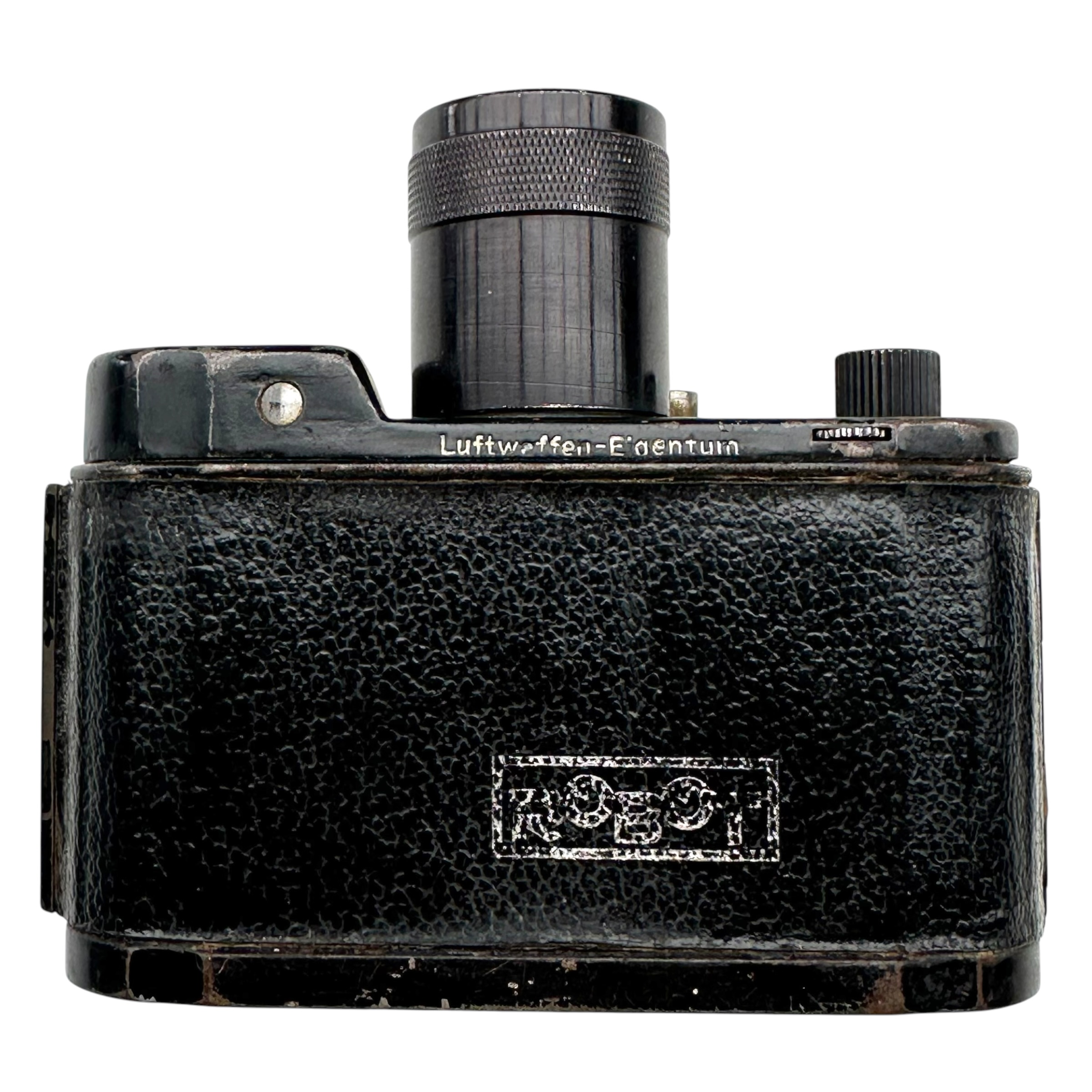 Original WWII German Luftwaffe Robot II Camera with Carl Zeiss Biotar and Schneider-Kreuznach Telephoto Lens - Afbeelding 5