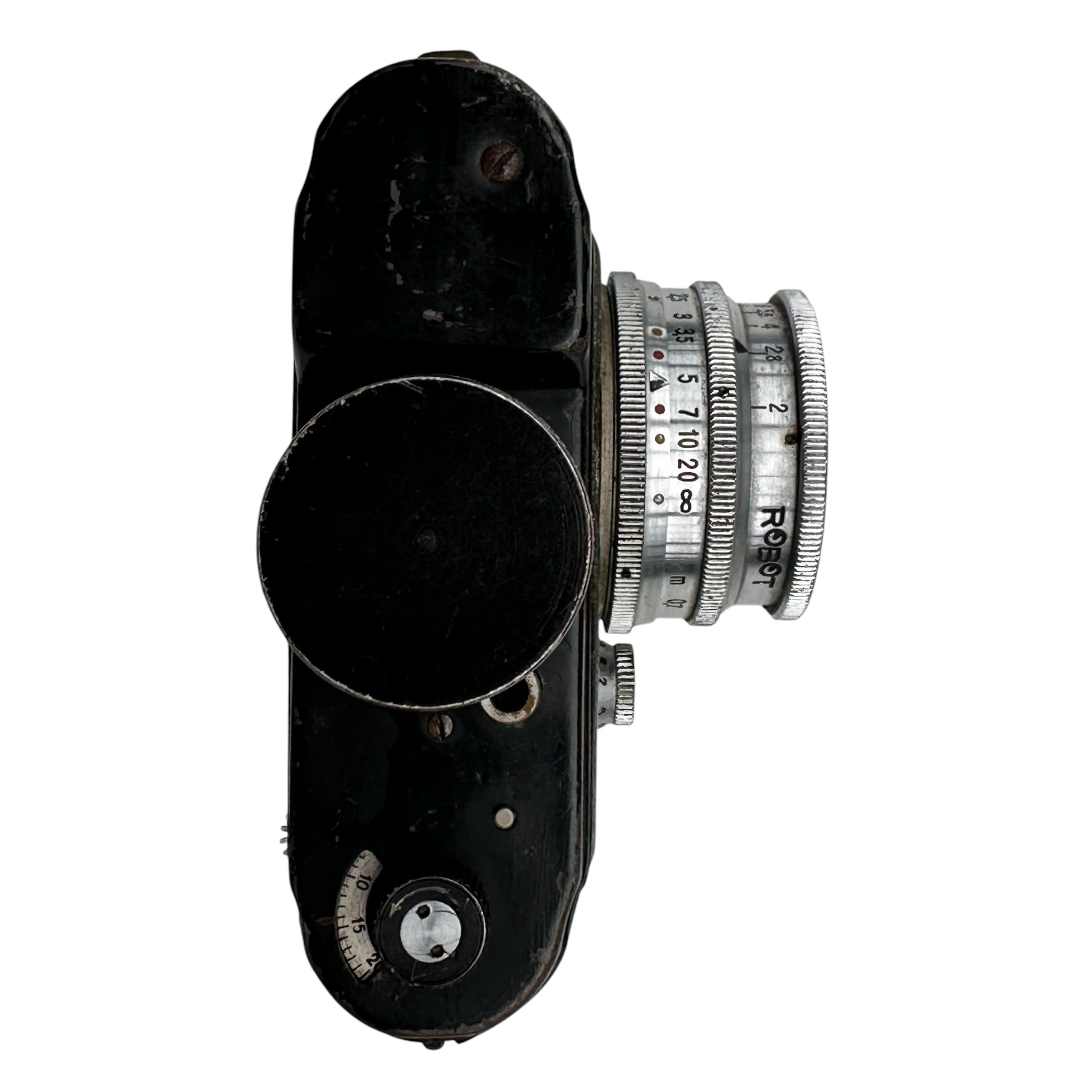 Original WWII German Luftwaffe Robot II Camera with Carl Zeiss Biotar and Schneider-Kreuznach Telephoto Lens - Afbeelding 11