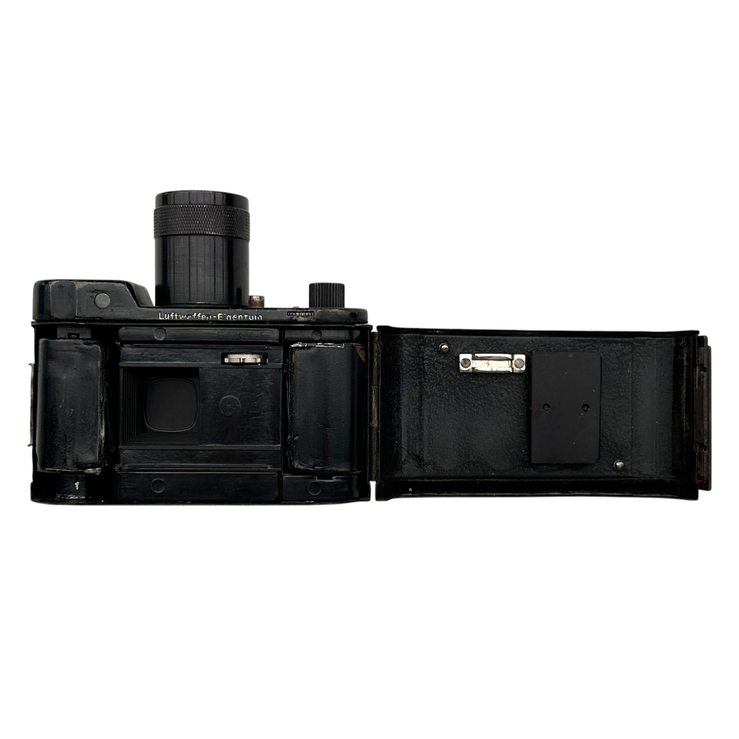 Original WWII German Luftwaffe Robot II Camera with Carl Zeiss Biotar and Schneider-Kreuznach Telephoto Lens - Afbeelding 9