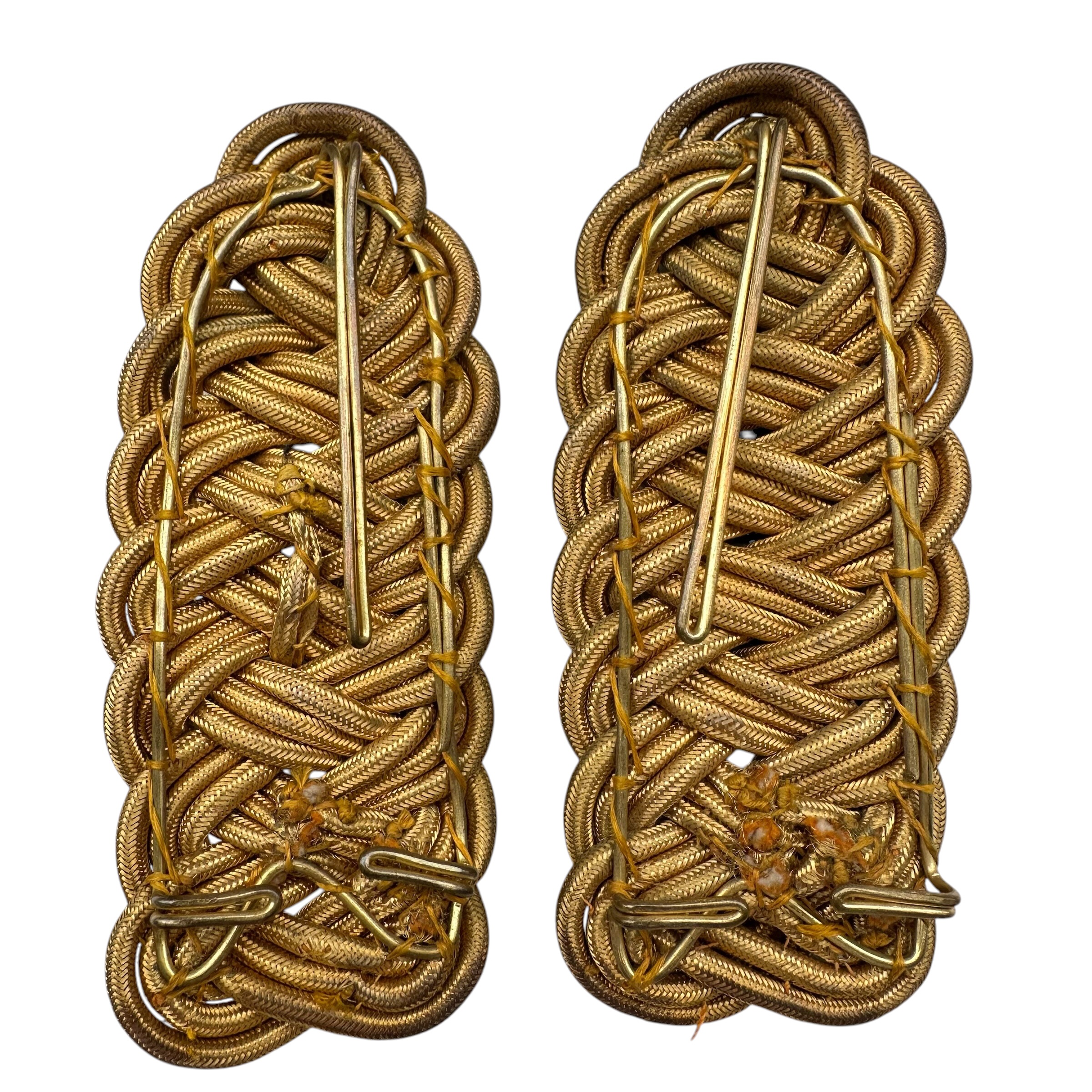 Original Pre-1940 Dutch Army Infantry Officer Ceremonial Shoulder boards - Afbeelding 3