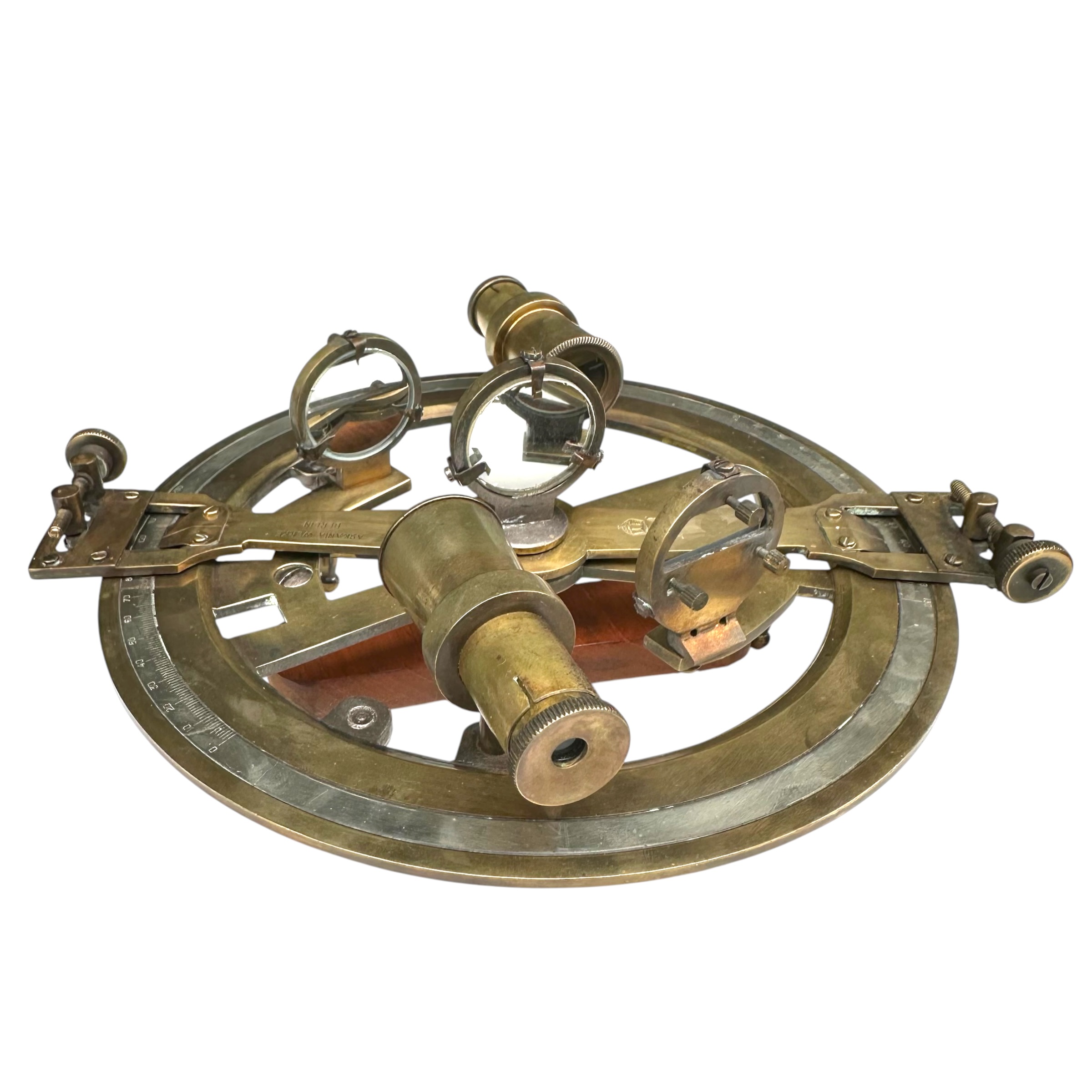 Original WW1 Imperial German Navy Zeppelin L 13 (LZ 45) Navigation Instrument by Askania Werke Berlin - Marineluftschiff L 13 - Afbeelding 11