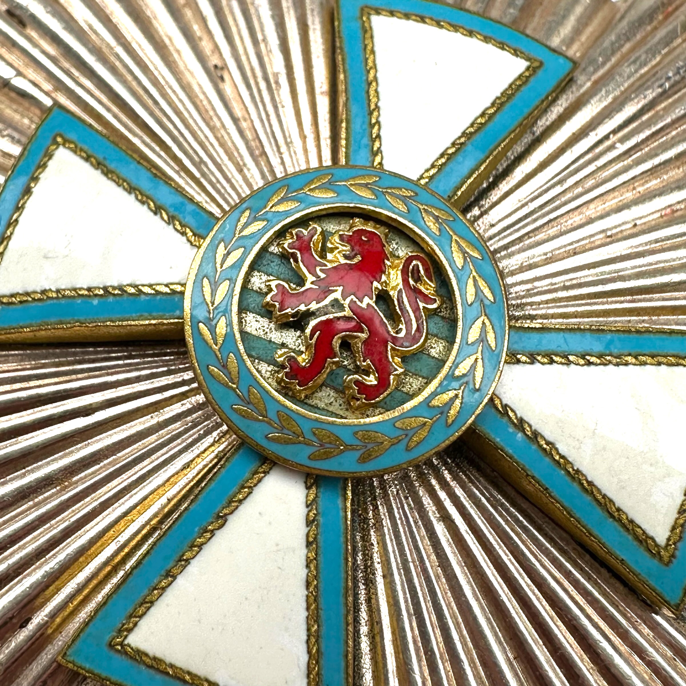 Original Luxembourg Order of Merit of the Grand Duchy of Luxembourg Grand Cross Set