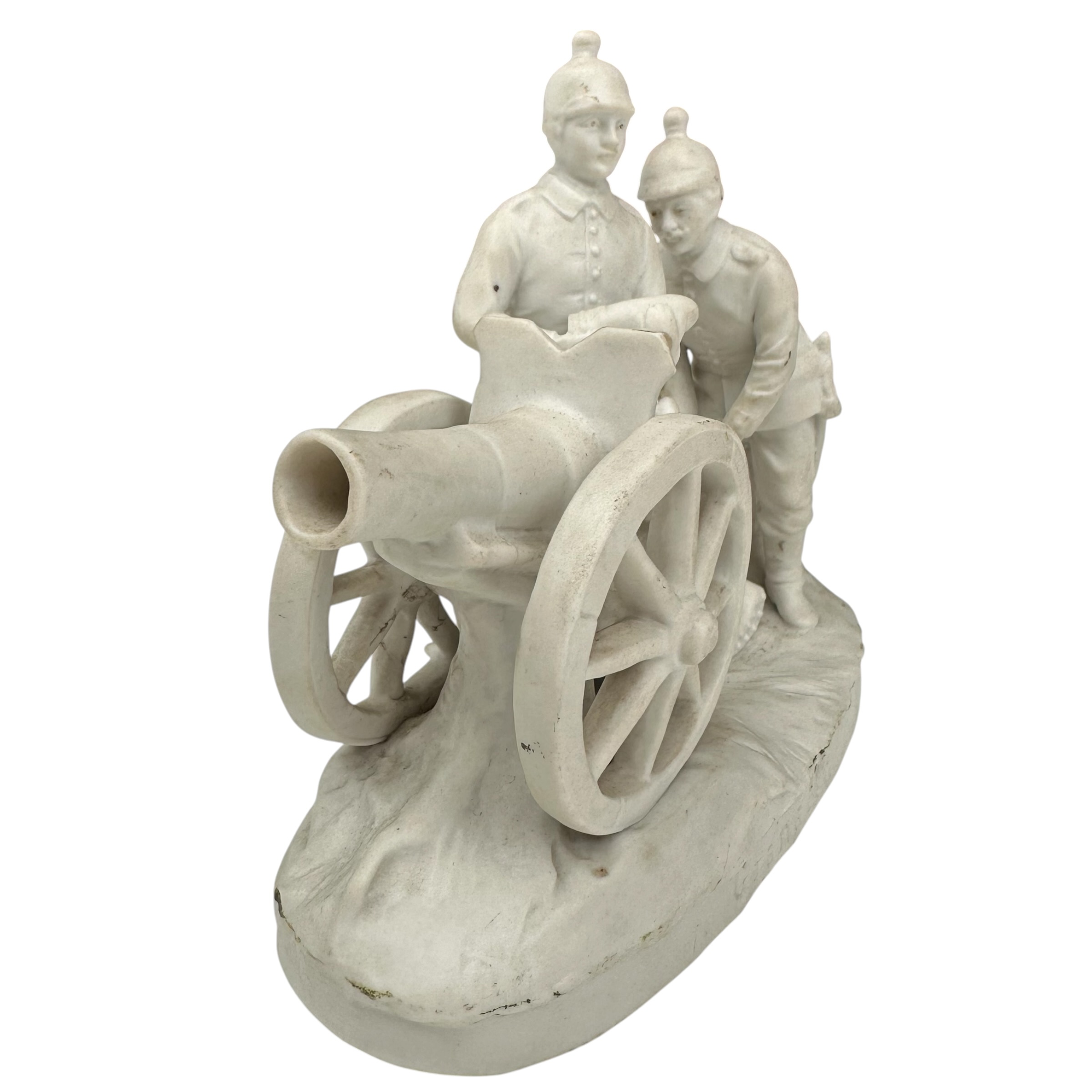Original WW1 German Army Artillery Porcelain Figurine 'Granaten!'