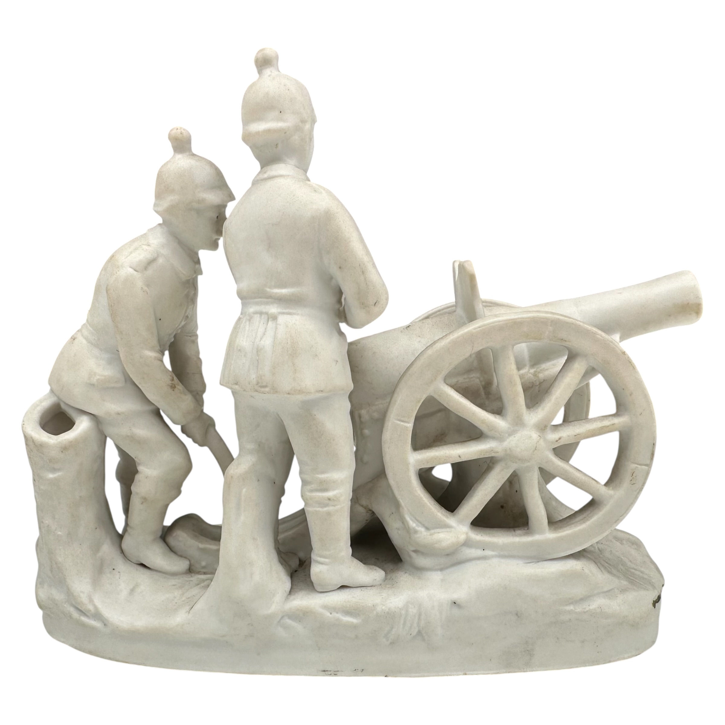 Original WW1 German Army Artillery Porcelain Figurine 'Granaten!'
