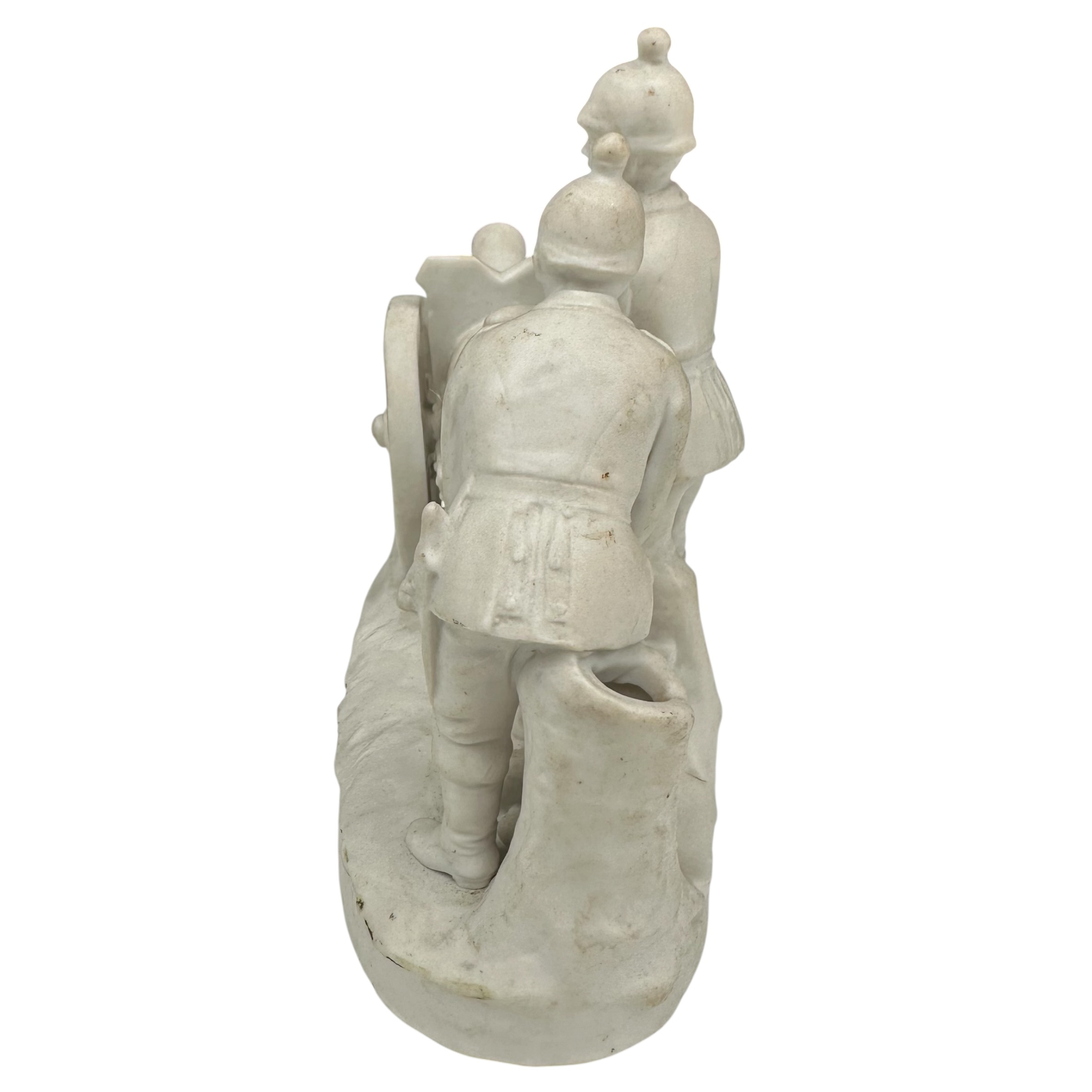 Original WW1 German Army Artillery Porcelain Figurine 'Granaten!'