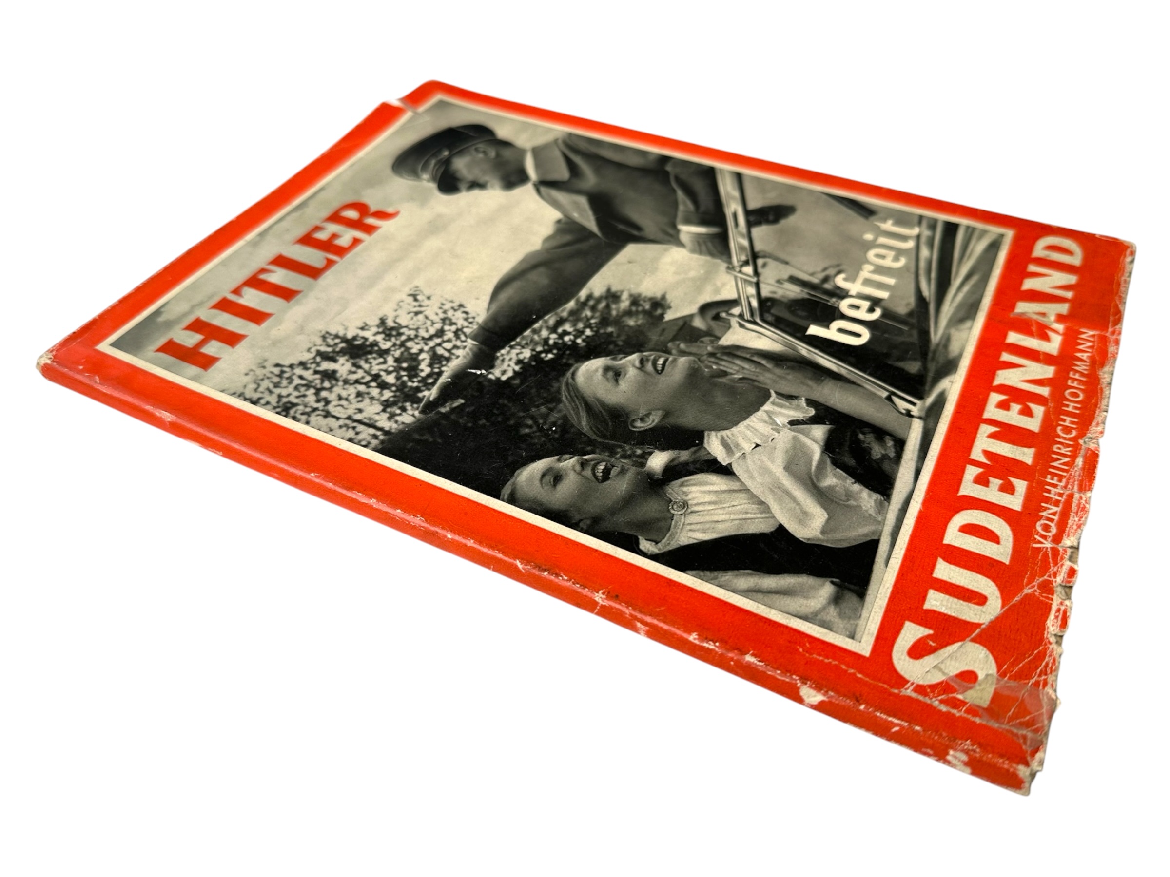 Original 1938 German NSDAP Photo Book 'Hitler befreit Sudetenland' by Heinrich Hoffmann
