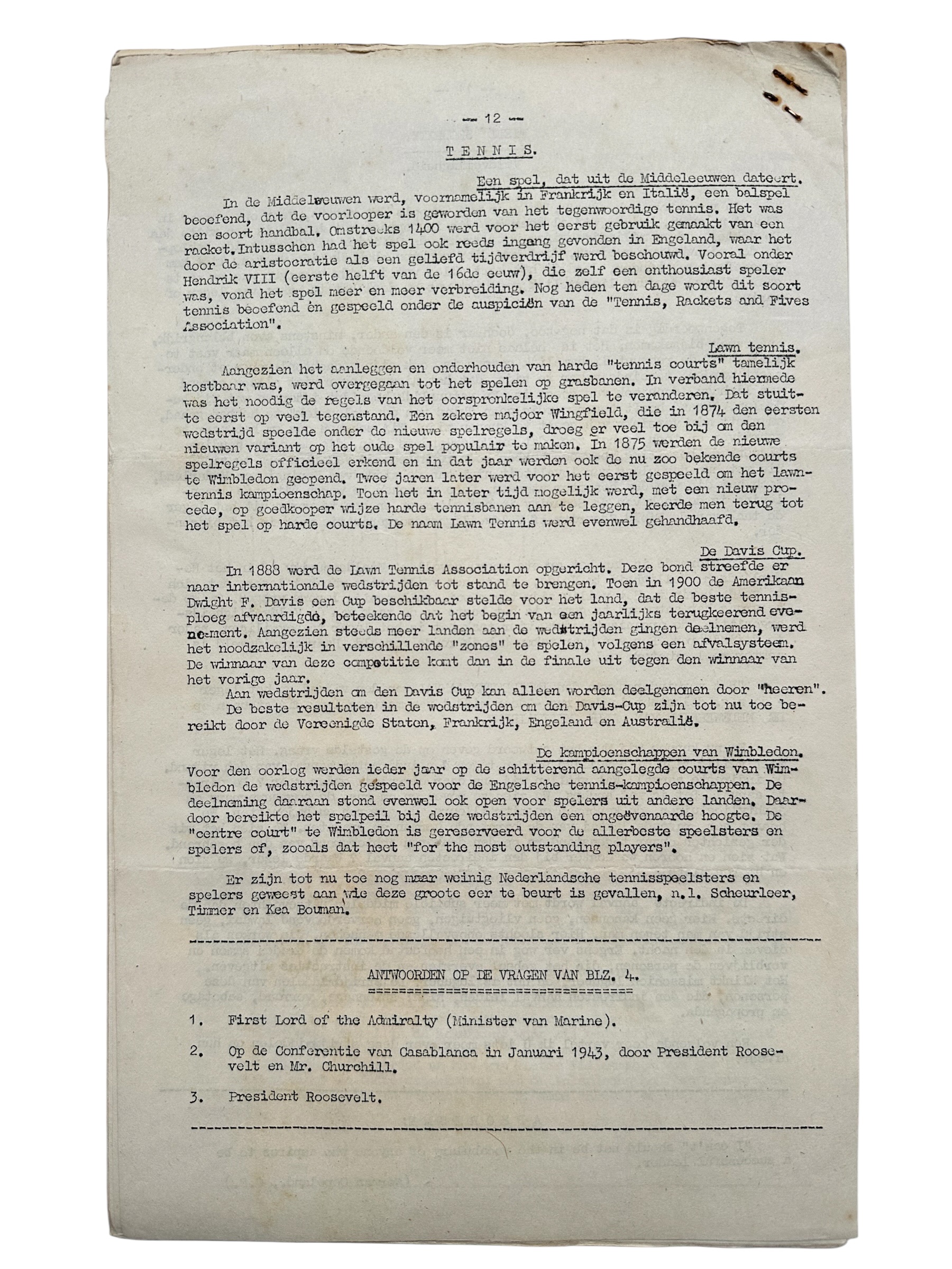 Original WWII Dutch 'Onze Band' Expeditionary Force Newspaper No. 7 – Liberation of the Netherlands – 12 May 1945 - Afbeelding 13