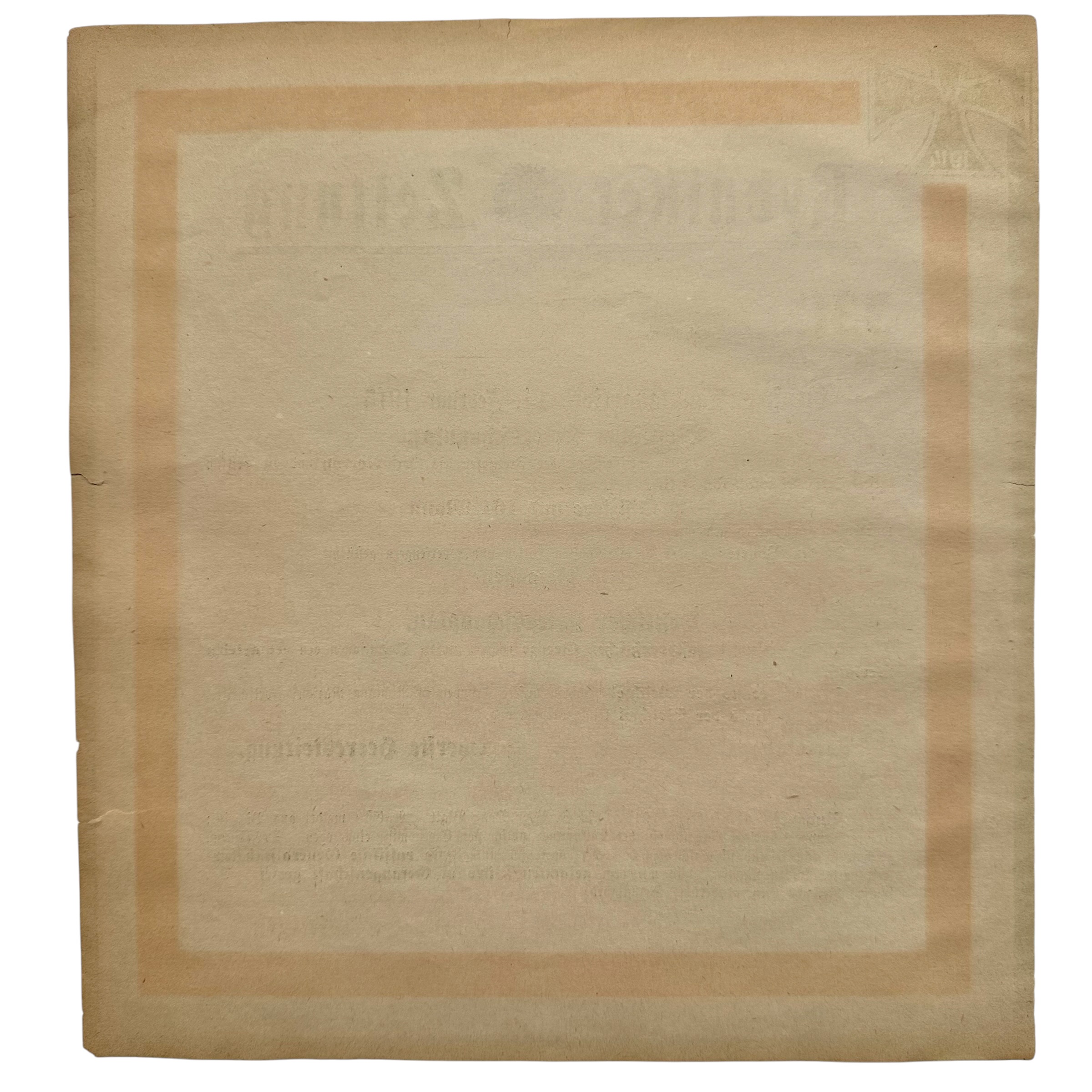 Original WW1 German Army Rybniker Zeitung War Bulletin No. 330 – 14 February 1915 - Afbeelding 4