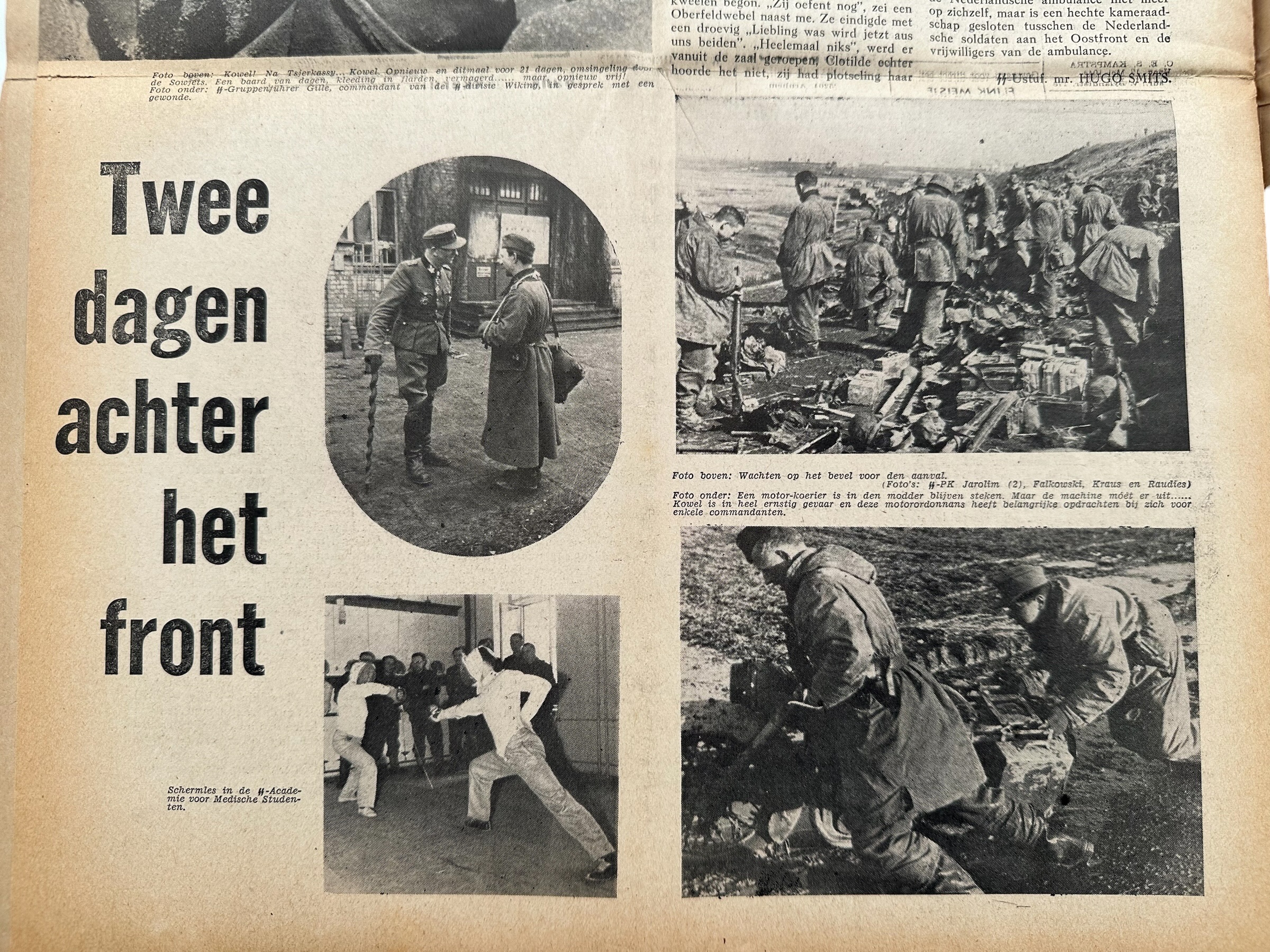 Original WWII Dutch Waffen-SS Storm Newspaper – 26 May 1944 – Germanic SS in the Netherlands – Issue No. 8 - Afbeelding 9
