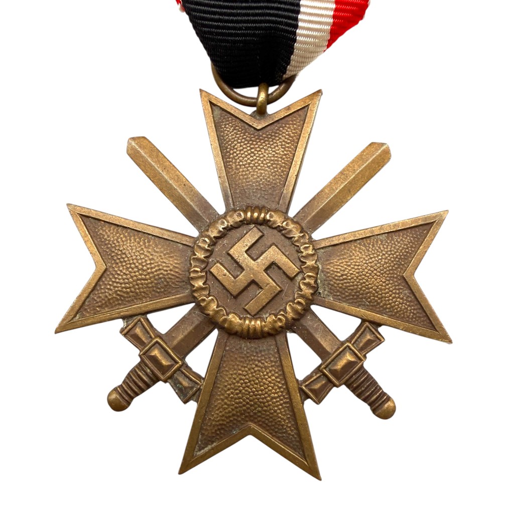 Original WWII German War Merit cross with Swords
