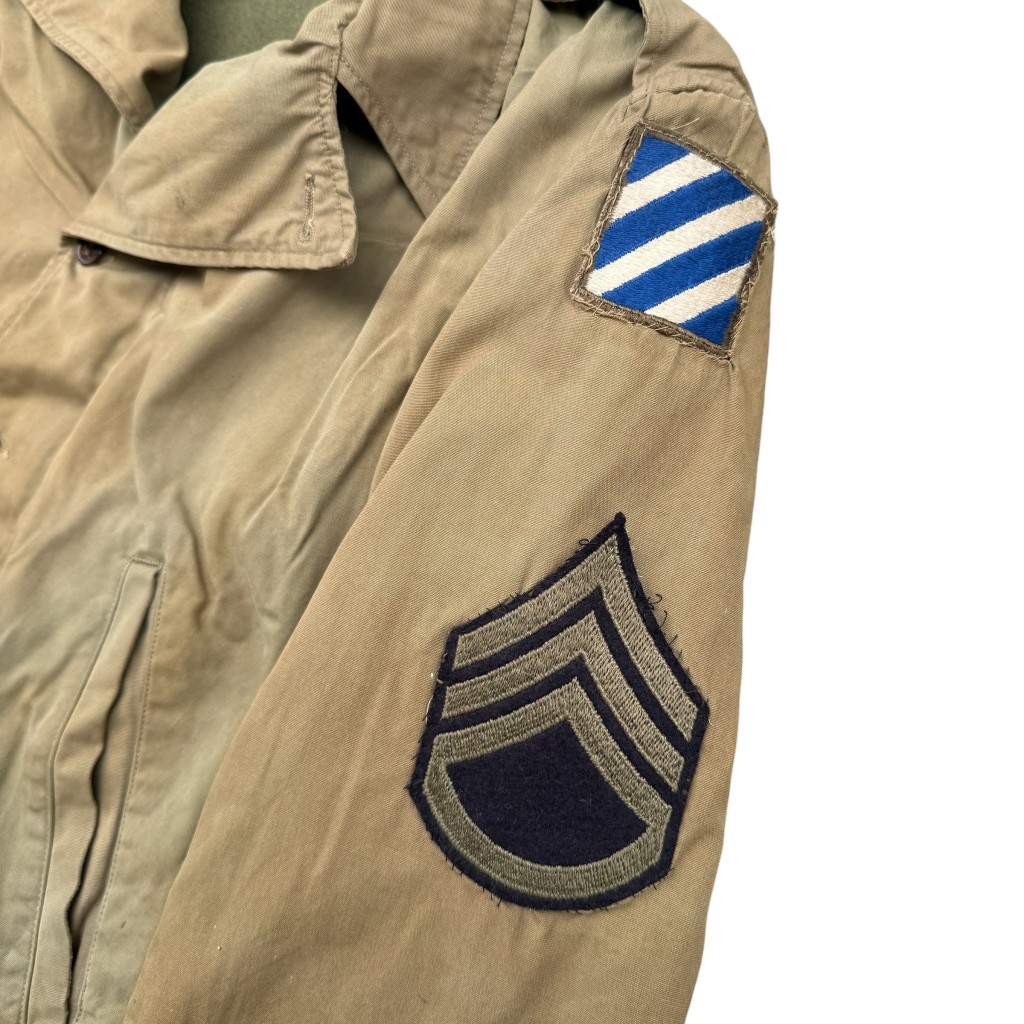 Original WWII US Army M41 Field Jacket – 3rd Infantry Division Staff Sergeant - Image 5