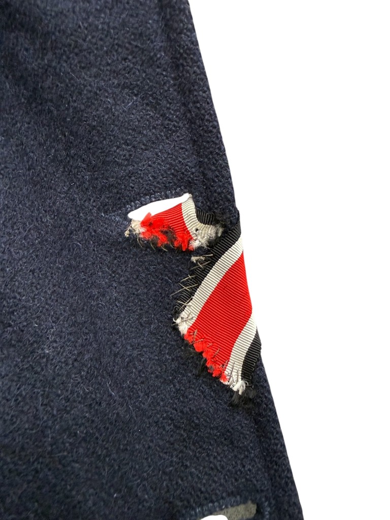 Original WWII German Kriegsmarine Child’s ‘Colani’ Uniform Jacket with shoes and bust - Afbeelding 13