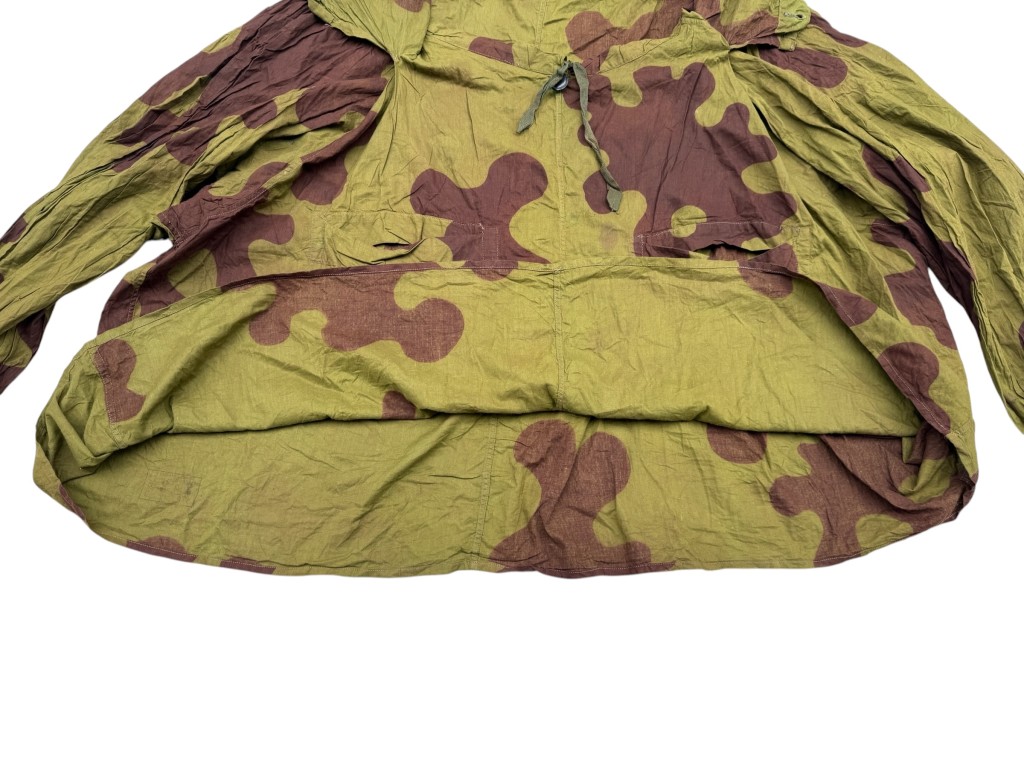 Original WWII Soviet Russian 'Amoeba' Sniper & Reconnaissance Camouflage Smock – 1941 Dated - Afbeelding 5