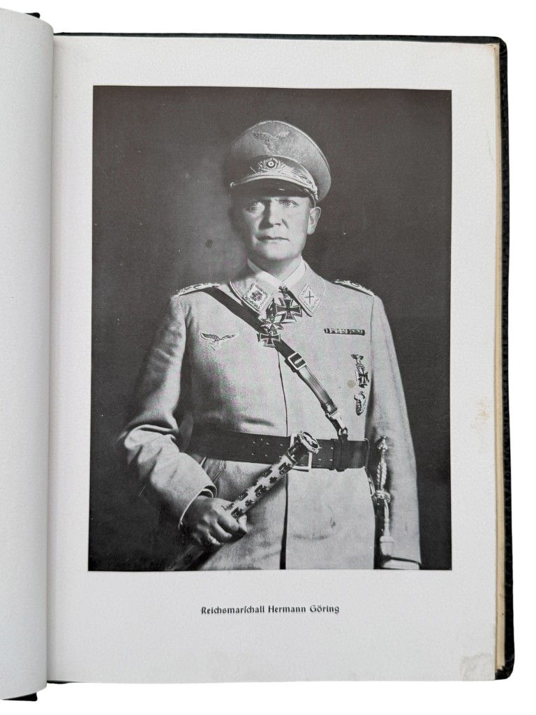 Original WWII German Ehren-Chronik 1939 Wehrmacht Honor Chronicle with Award Entry - Afbeelding 8