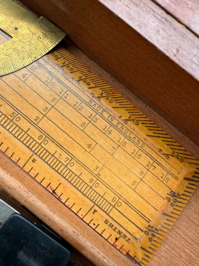 Original 1938 British Air Ministry RAF Drawing Instrument Set by Cooke Troughton & Simms - Afbeelding 5