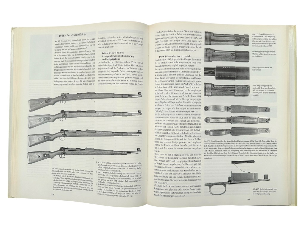 Karabiner 98k 1934-1945 by Richard D. Law – German K98k Reference Book