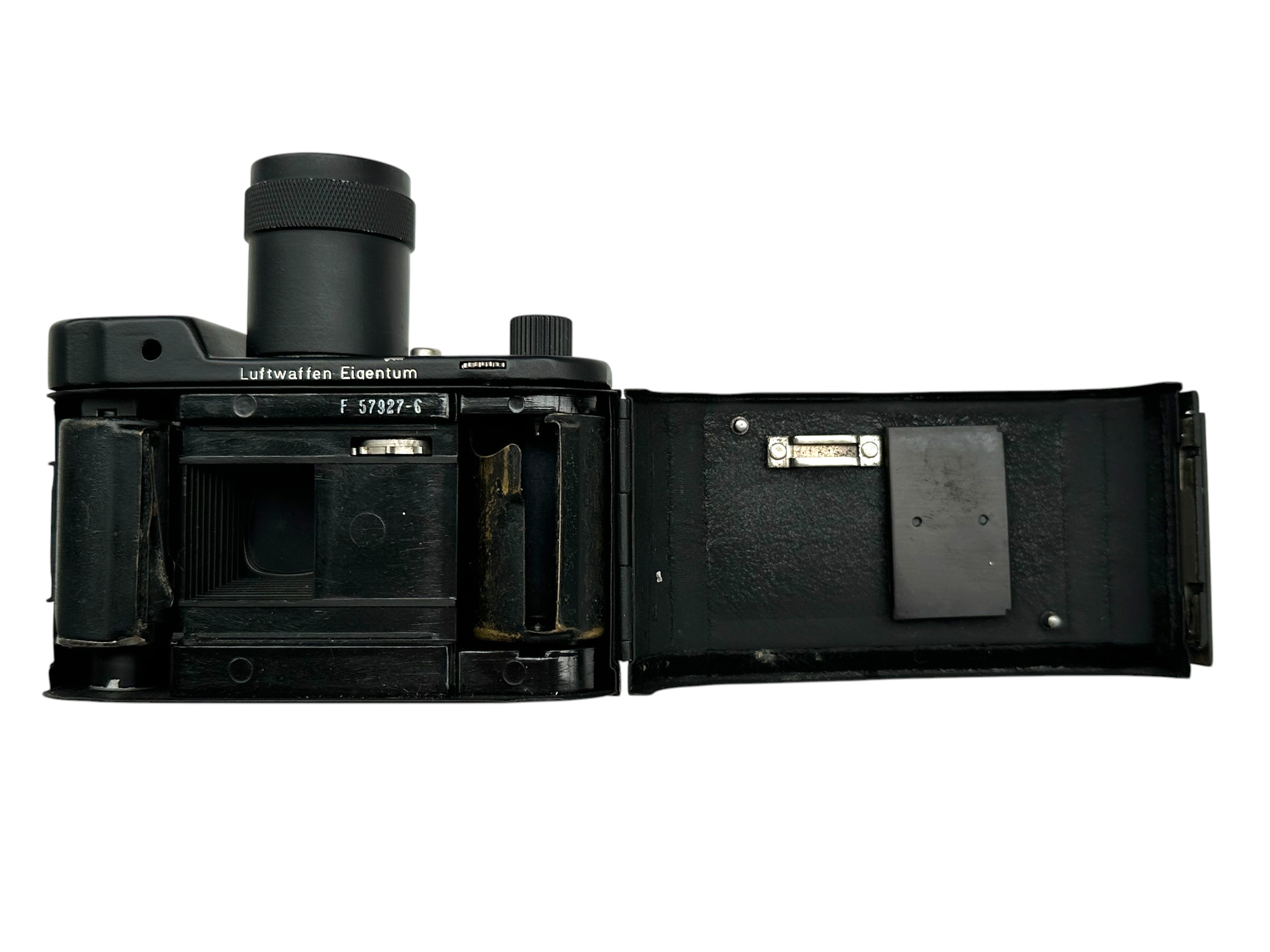Original WWII German Luftwaffe Camera with Carl Zeiss Jena Biotar and Schneider-Kreuznach Tele-Xenar Lens - Afbeelding 11