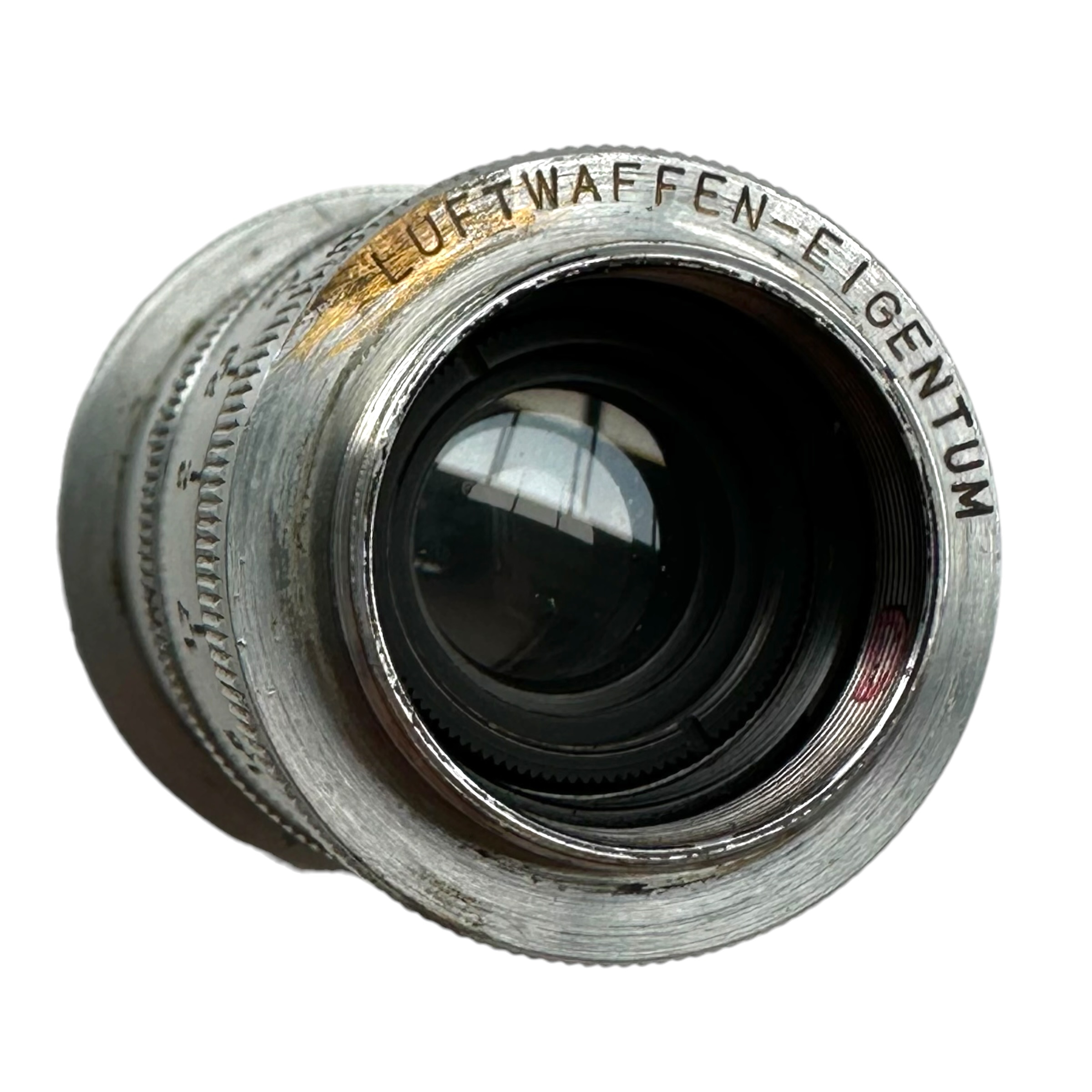 Original WWII German Luftwaffe Camera with Carl Zeiss Jena Biotar and Schneider-Kreuznach Tele-Xenar Lens